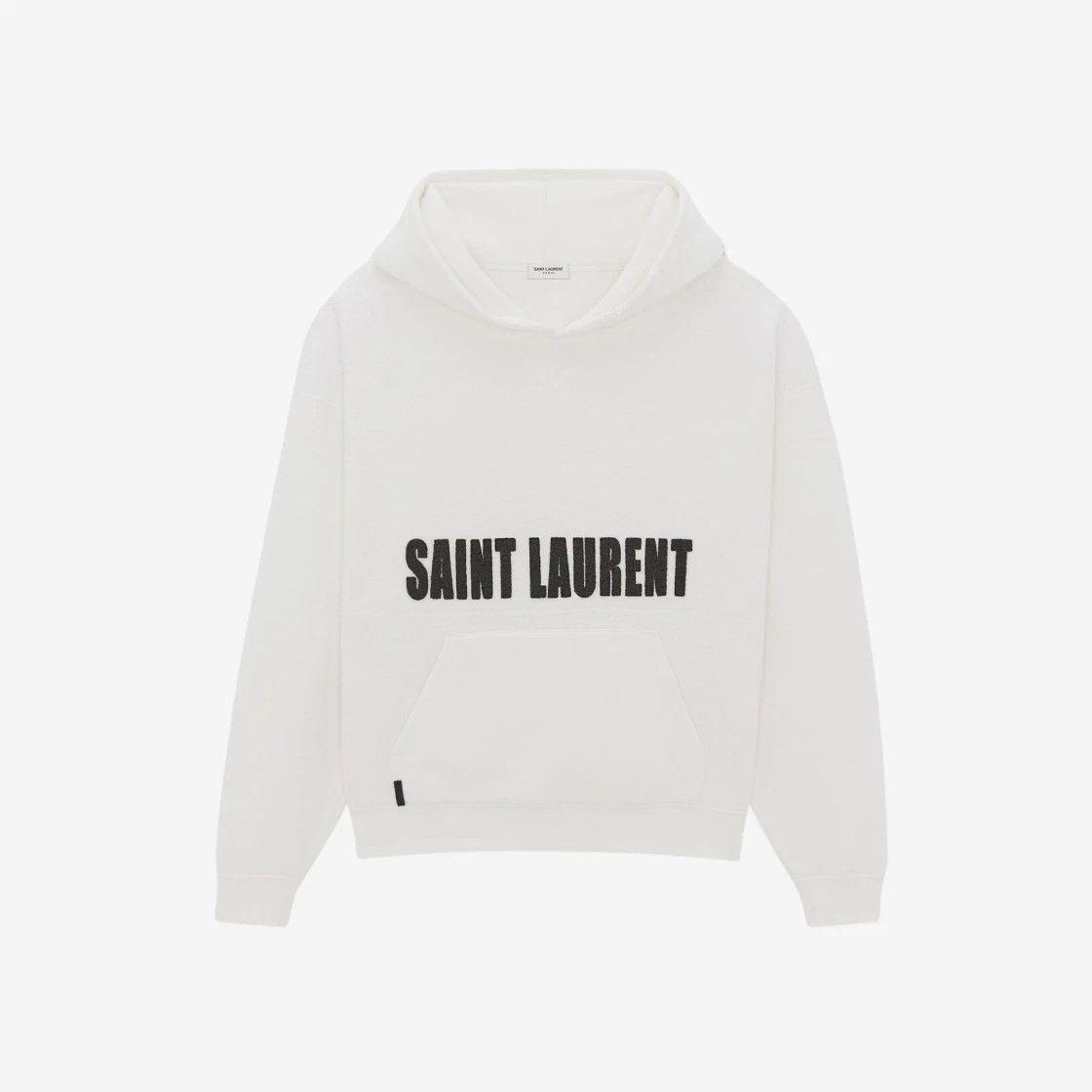Saint Laurent Paris o1bcso1str1024 Agafay Hoodie in White Size US S / EU 44-46 / 1 - 1 Thumbnail