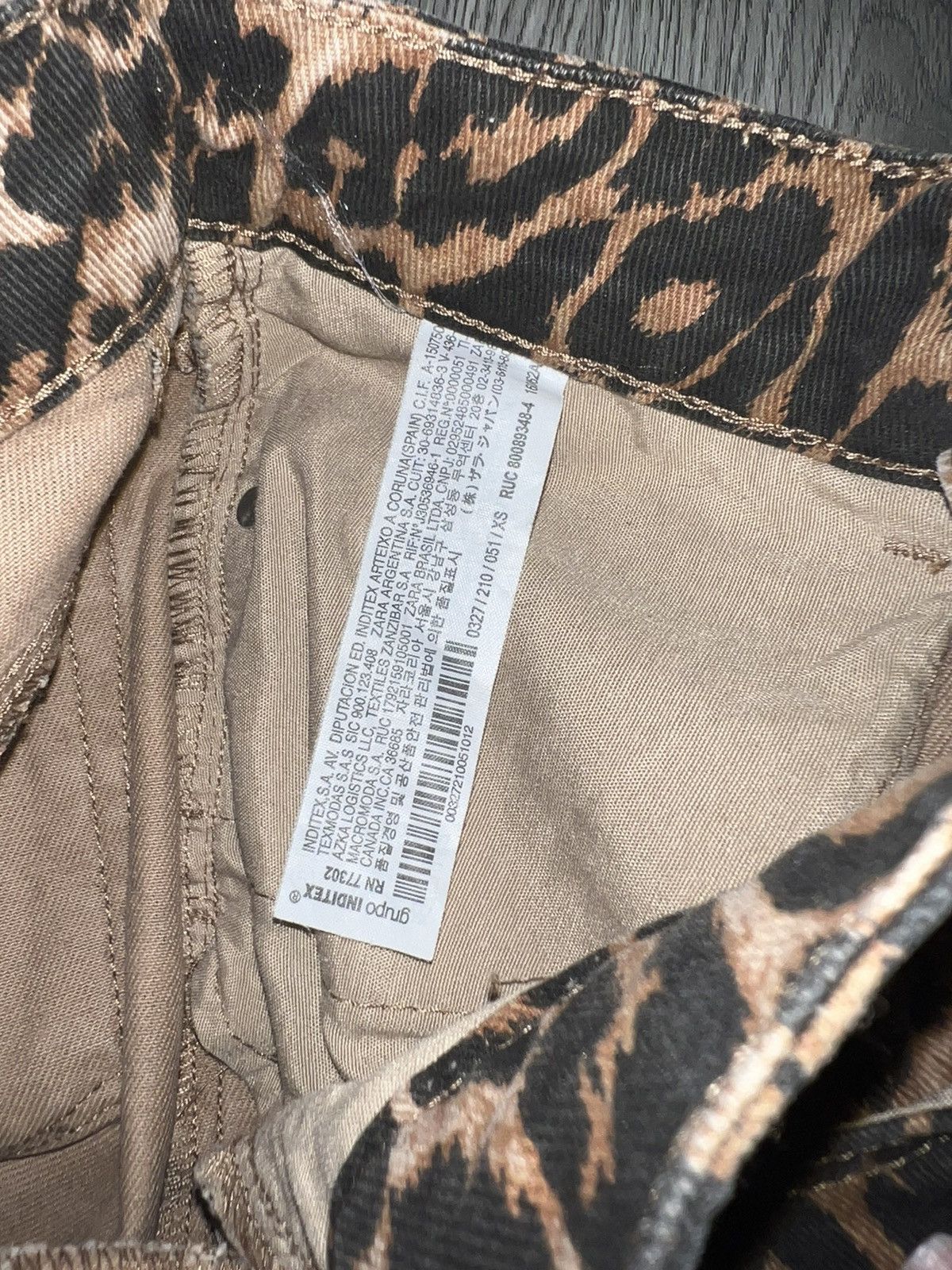 Seditionaries Zara leopard distressed mini skirt 🐆 Size 26" / US 2 / IT 38 - 6 Thumbnail