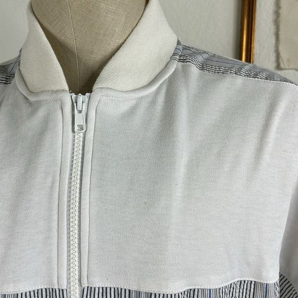 Dior VTG Dior Monsieur Mixed Media Seersucker Panel Short Sleeve Size US L / EU 52-54 / 3 - 3 Thumbnail
