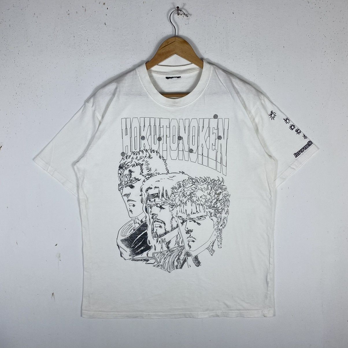 Anime × Cartoon Network × Vintage VINTAGE FIST OF THE NORTH STAR HOKUTO NO KEN ANIME TEE Size US L / EU 52-54 / 3 - 2 Thumbnail
