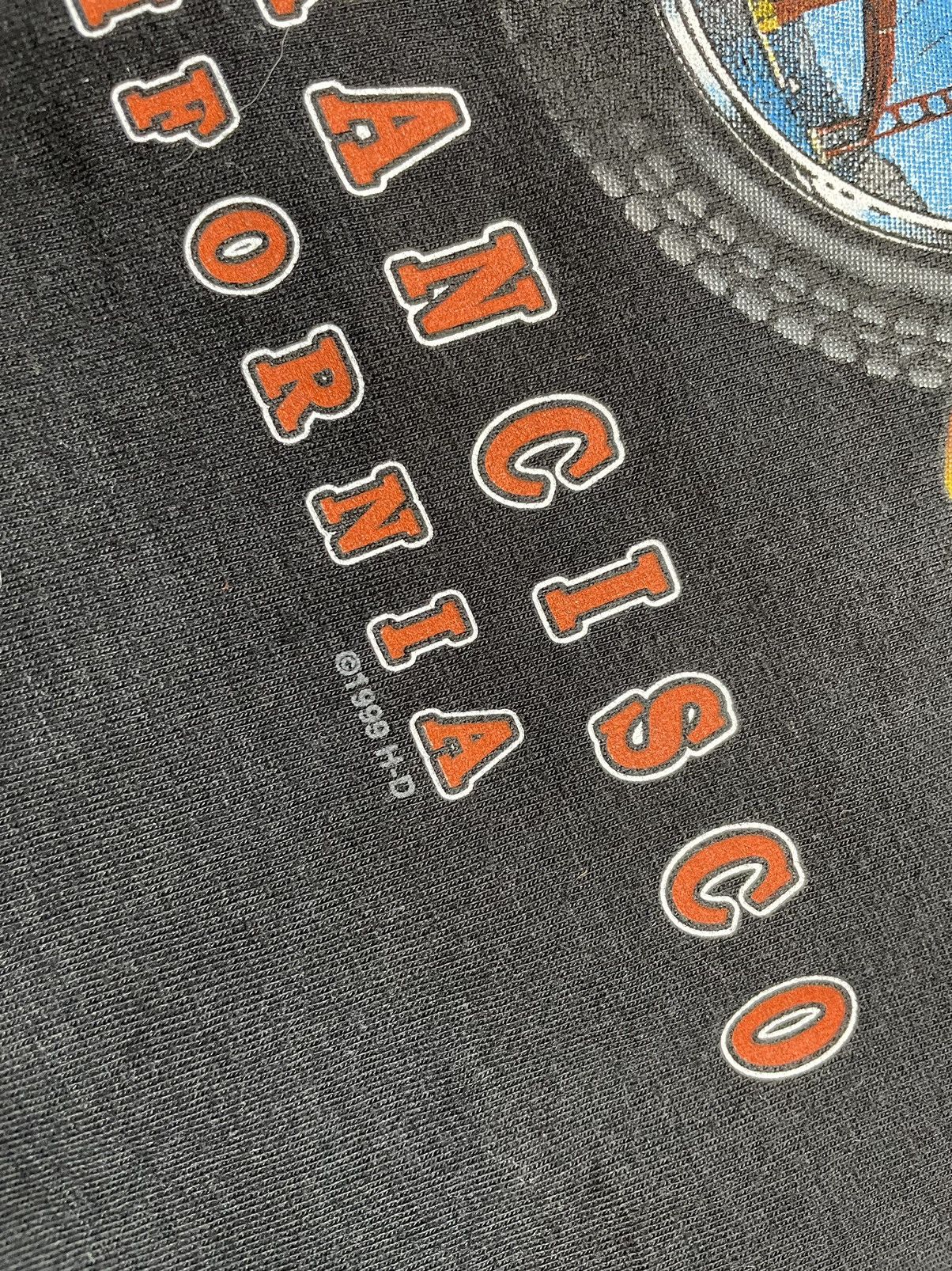 Harley Davidson × Vintage Vintage Harley Davidson Dudley Perkins CO T-Shirt 1999 Size US S / EU 44-46 / 1 - 13 Thumbnail