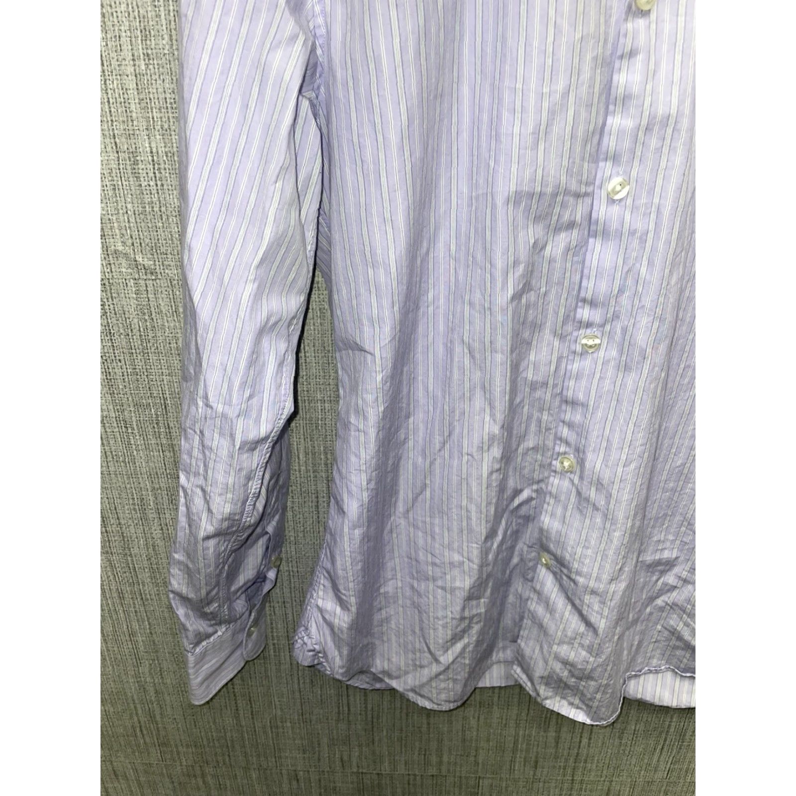 John Varvatos John Varvatos USA Slim Fit Light Purple Long Sleeve Button-Down Shirt Mens 14.5 S Purple USA Slim Fit Button-Down Shirt Mens 14.5 S Size US S / EU 44-46 / 1 - 4 Thumbnail