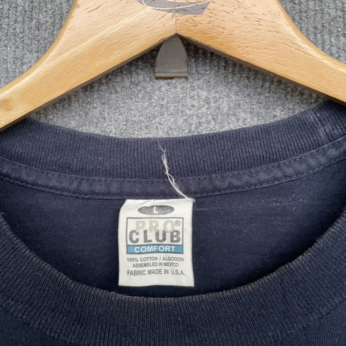 Vintage Vintage Proclub Navy Blank Nice & Crispy Cotton T Shirt Size US L / EU 52-54 / 3 - 2 Thumbnail