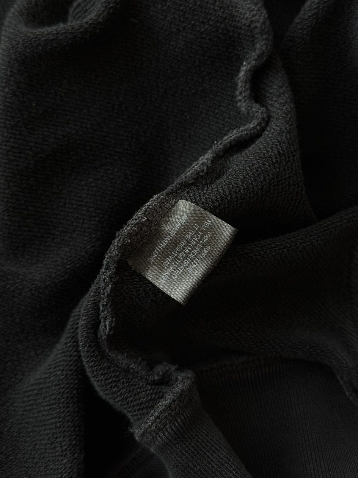 No Faith Studios NFS ZIP JACKET Washed Black Zip Up Hoodie no faith Studios Size US S / EU 44-46 / 1 - 12 Thumbnail