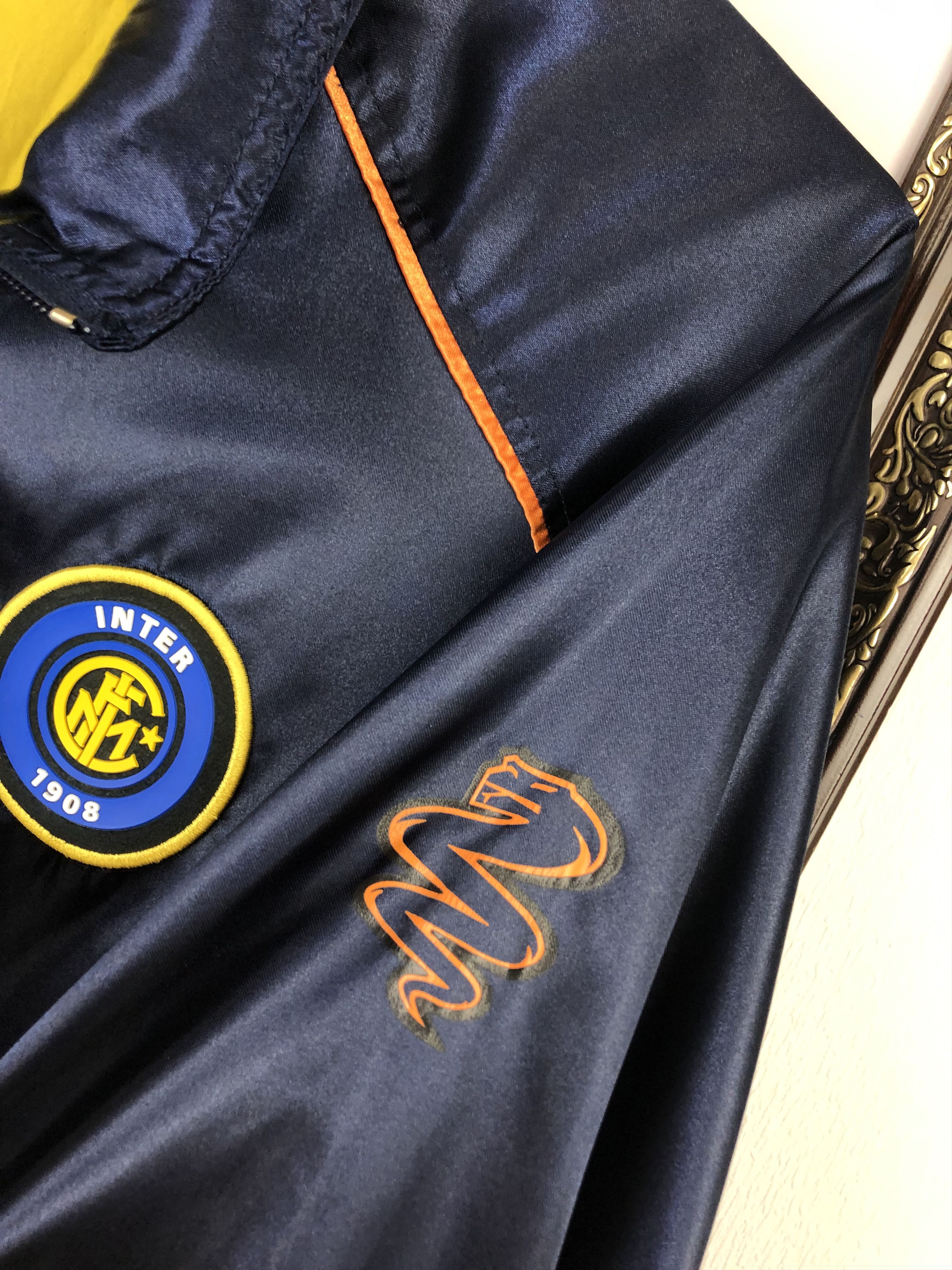 Nike Vintage 90's Nike Internazionale Inter Jacket Soccer Track Size US S / EU 44-46 / 1 - 6 Thumbnail