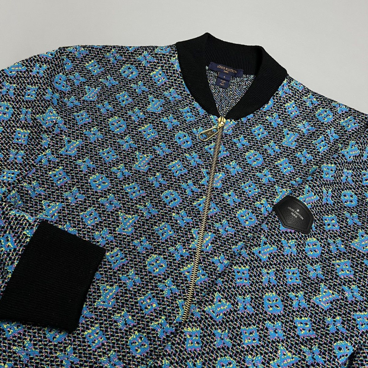 Louis Vuitton Louis Vuitton Monogram Bomber Knit Jacket sweater Size S / US 4 / IT 40 - 20 Thumbnail