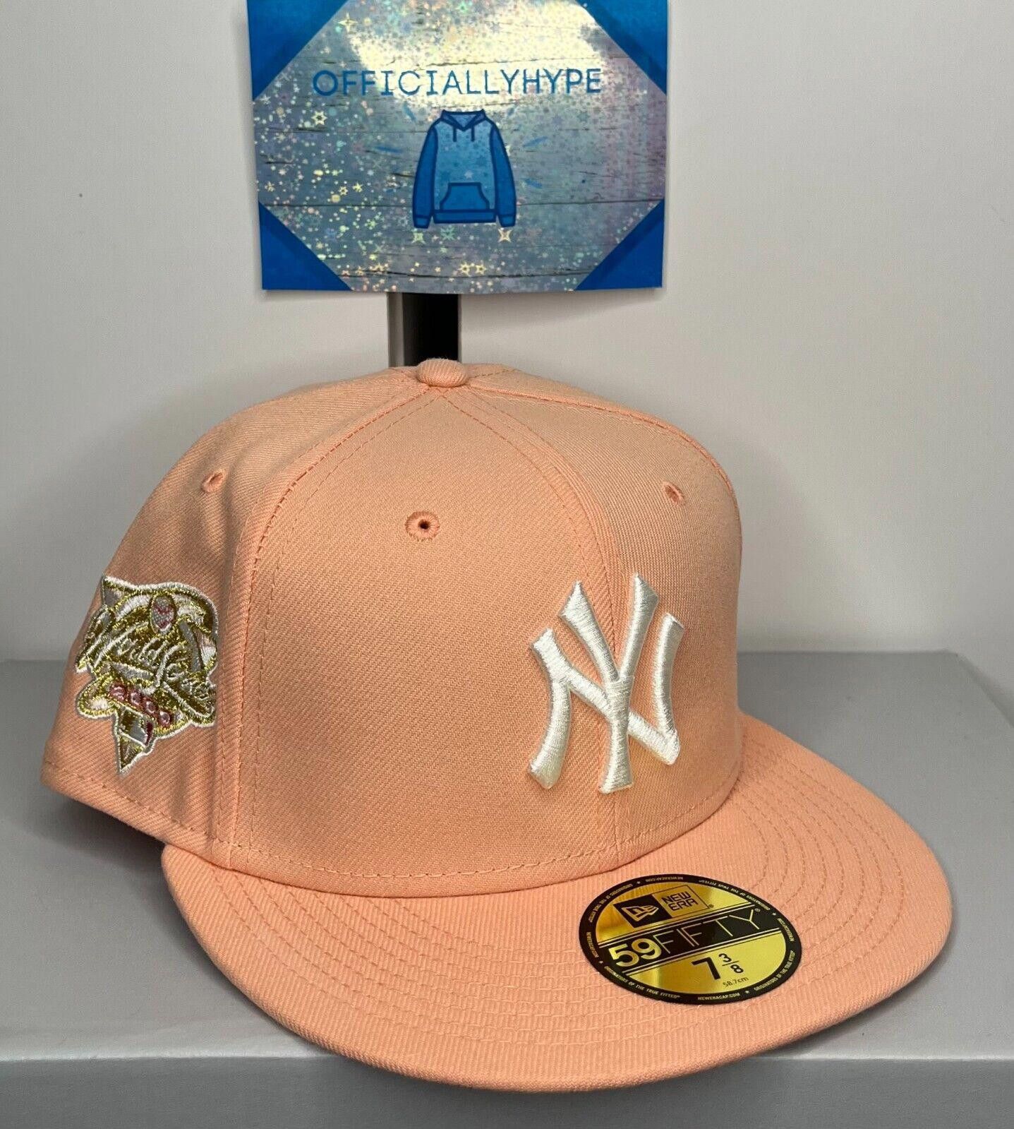 New Era 59fifty Rose Gold 2000 World Series Fitted Cap 7 3/8
