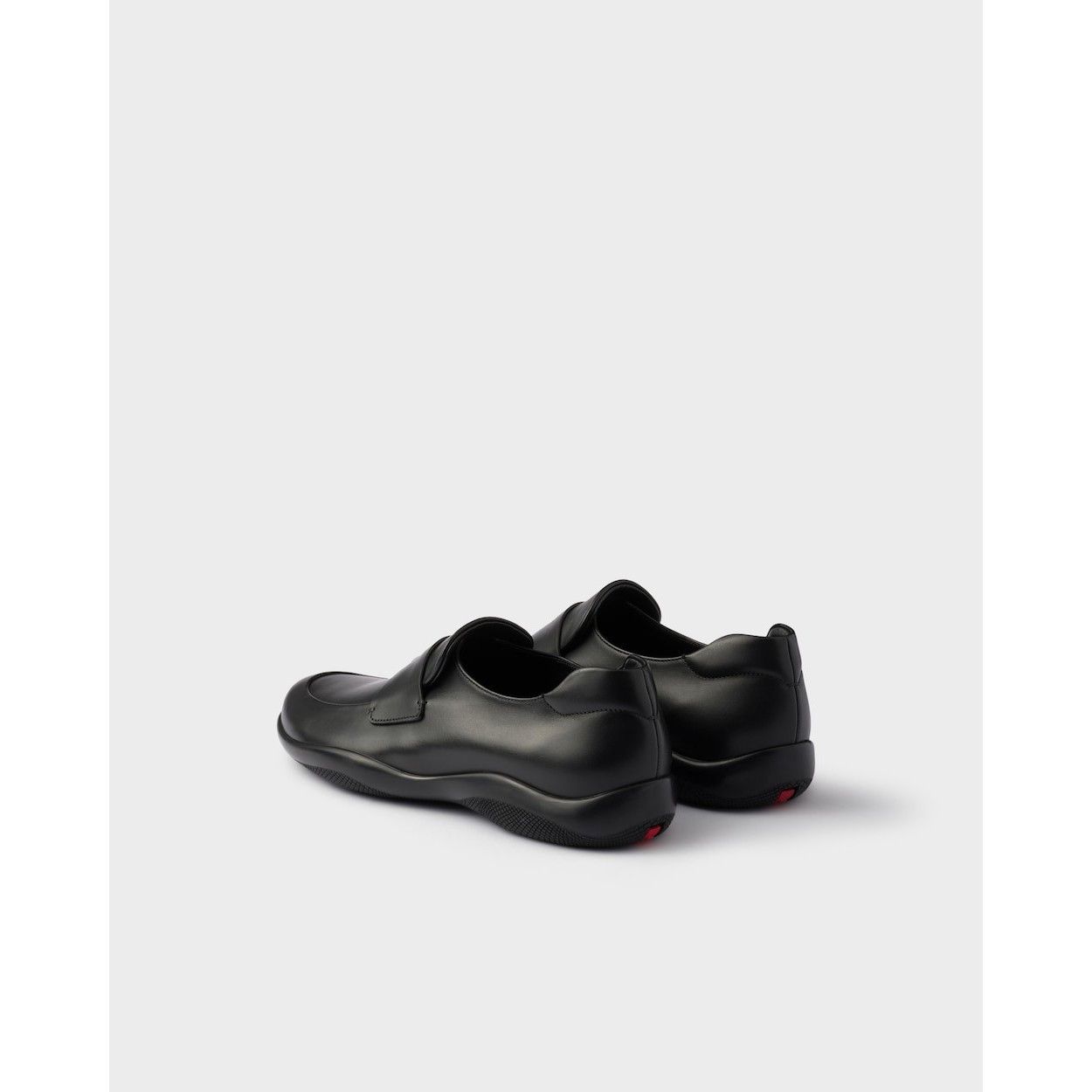 Prada PRADA Toblach $1150 Black Leather Loafers New & Authentic (M Size US 10 / EU 43 - 5 Thumbnail