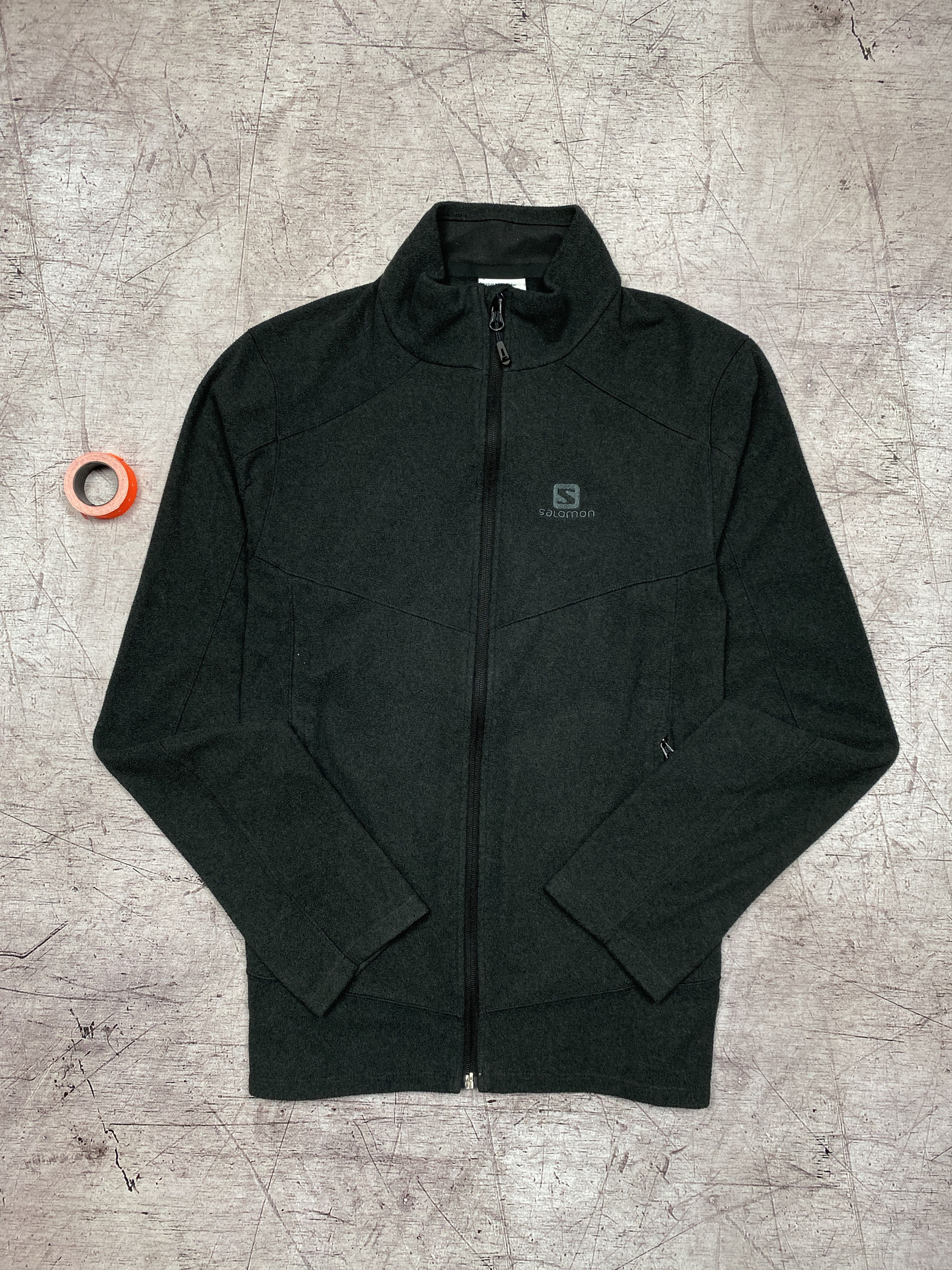 Salomon × Vintage Salomon Vintage Mens Outdoor Full Zip Fleece Jacket Size US S / EU 44-46 / 1 - 1 Thumbnail