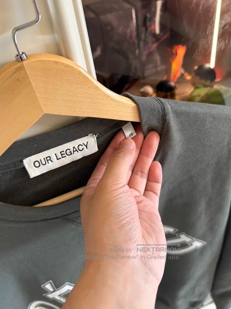 Our Legacy Our Legacy Distressed Sweatshirt Size US M / EU 48-50 / 2 - 2 Thumbnail