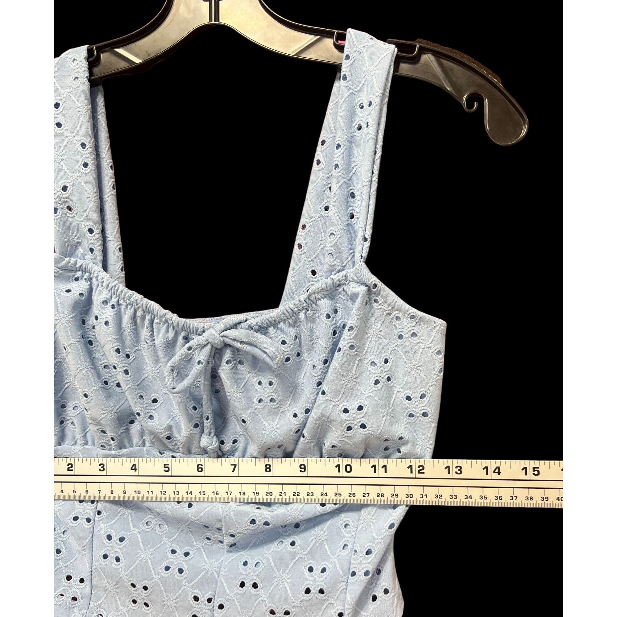 rue21 Rue 21 - Women's Tank Top - Light Blue - Medium Size M / US 6-8 / IT 42-44 - 4 Thumbnail