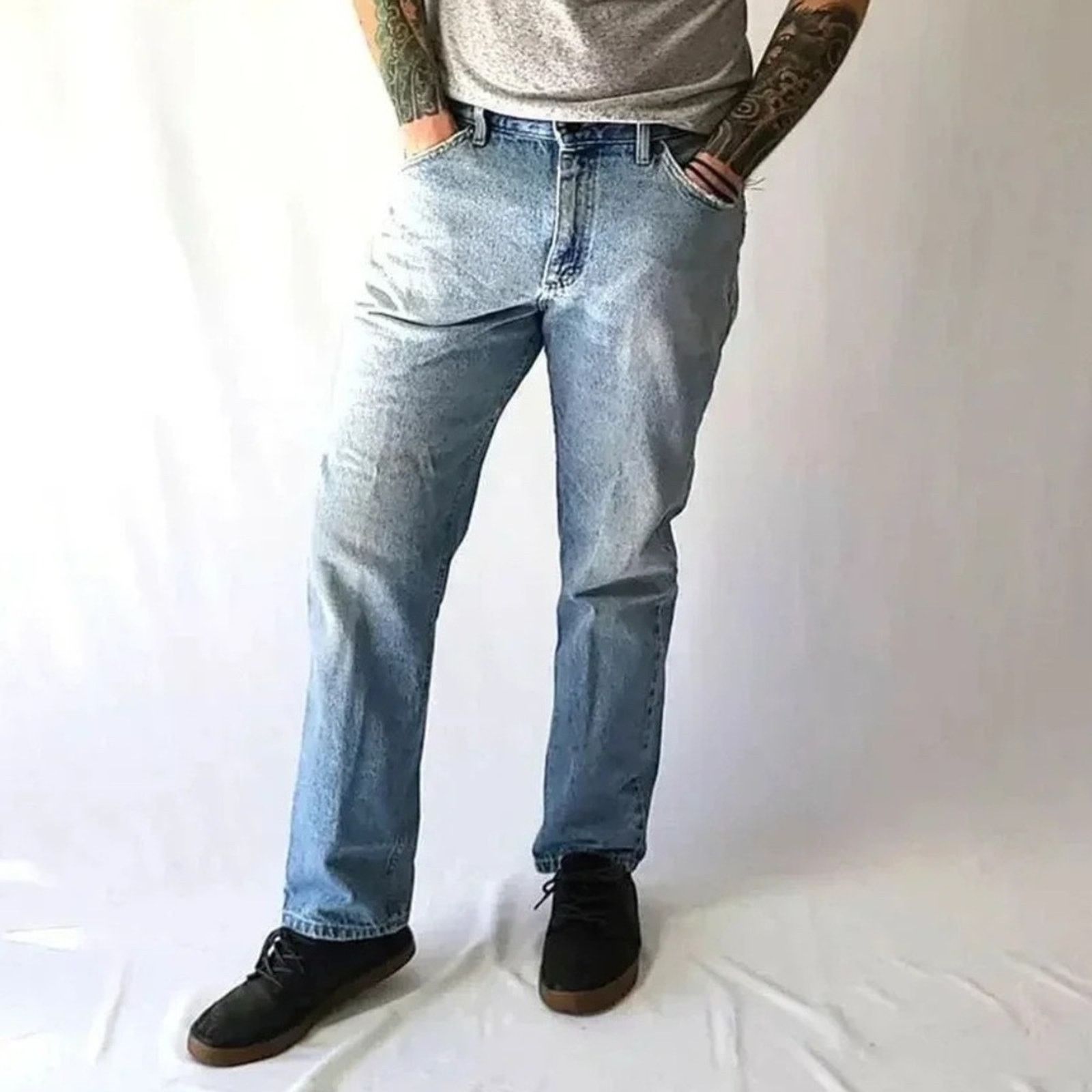 Lee Vintage Lee Straight Leg Jeans Size US 36 / EU 52 - 1 Thumbnail