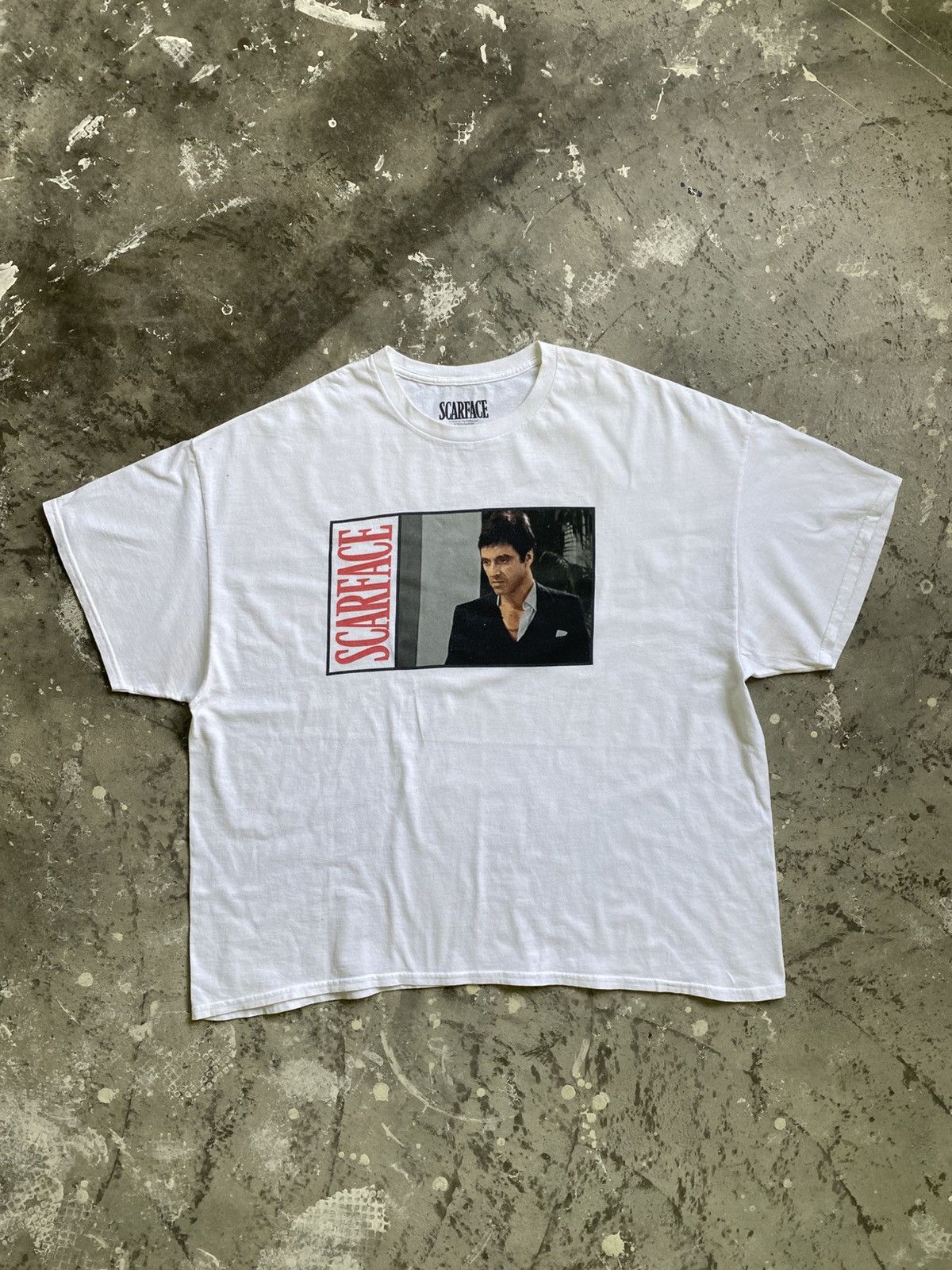 Vintage Scarface Tony Montana Vintage Movie Boxy Shirt Size US XXL / EU 58 / 5 - 1 Thumbnail