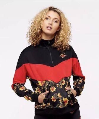 Nike × Nike ACG × Vintage Vintage Nike Track Floral Printed 1/4 Hoodie Size L / US 10 / IT 46 - 11 Thumbnail