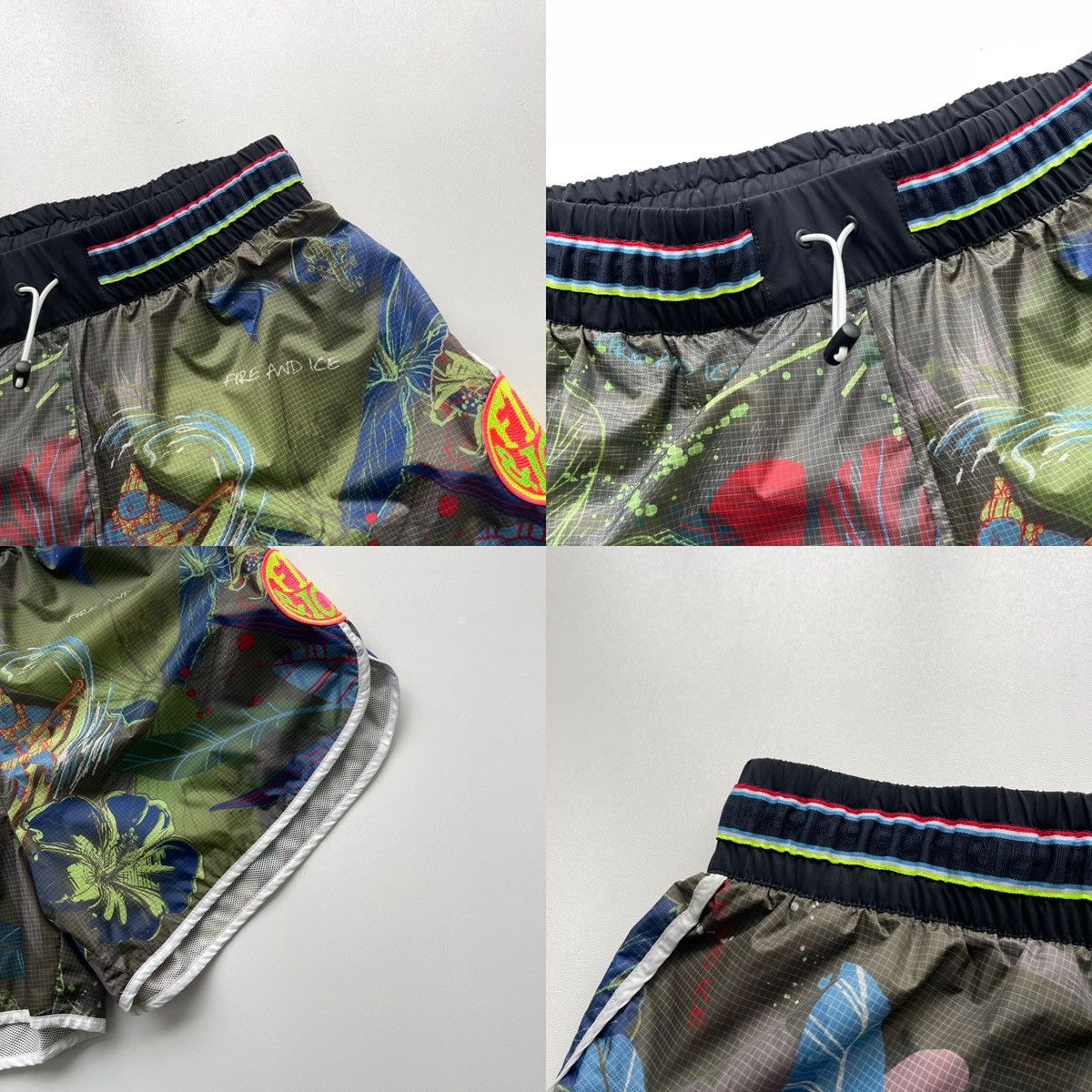Bogner Bogner Fire+Ice Women Flowers Printed Shorts Size 28" / US 6 / IT 42 - 6 Thumbnail