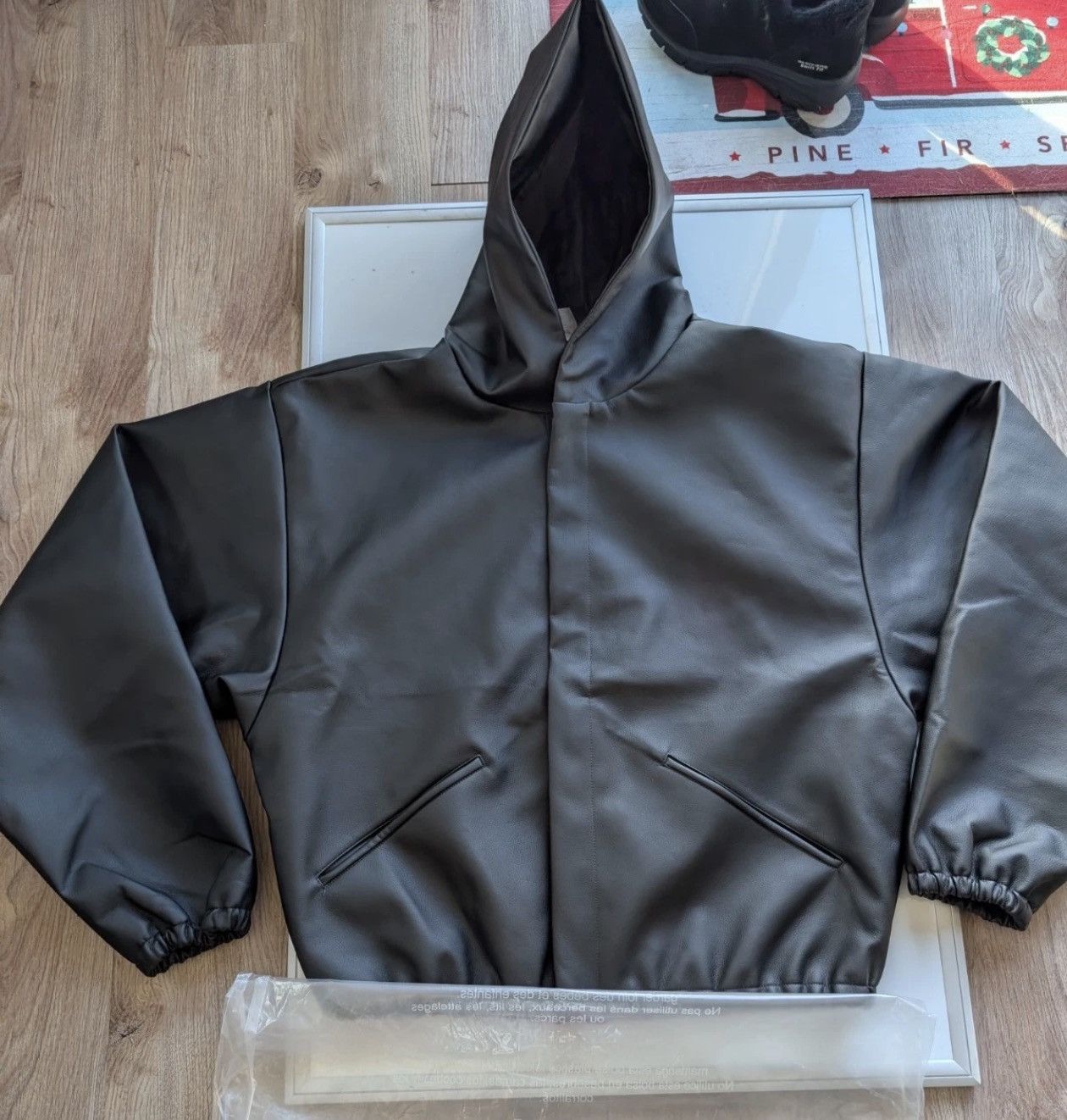Yeezy JC-01 Leather Jacket Black Size 3 YZY Authentic - www.tita.cl