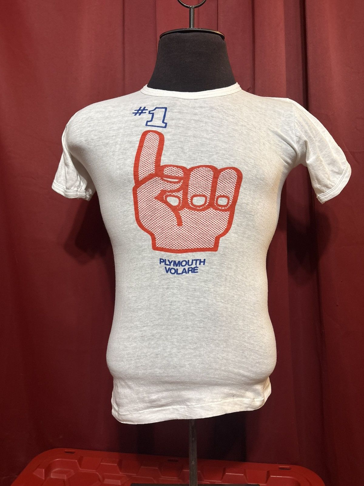 Vintage Vintage Plymouth Volaré Tshirt 70s Ringer Tee Classic Car Size US S / EU 44-46 / 1 - 1 Thumbnail