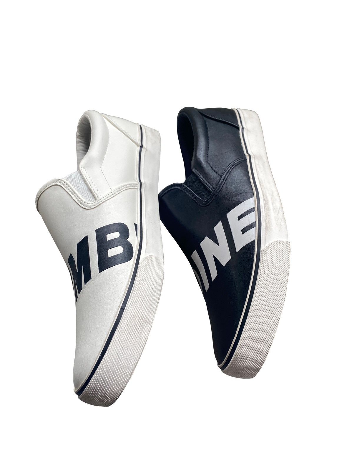 Number (N)ine NUMBER (N)INE DUAL LOGO SLIP ON Size US 10 / EU 43 - 4 Thumbnail