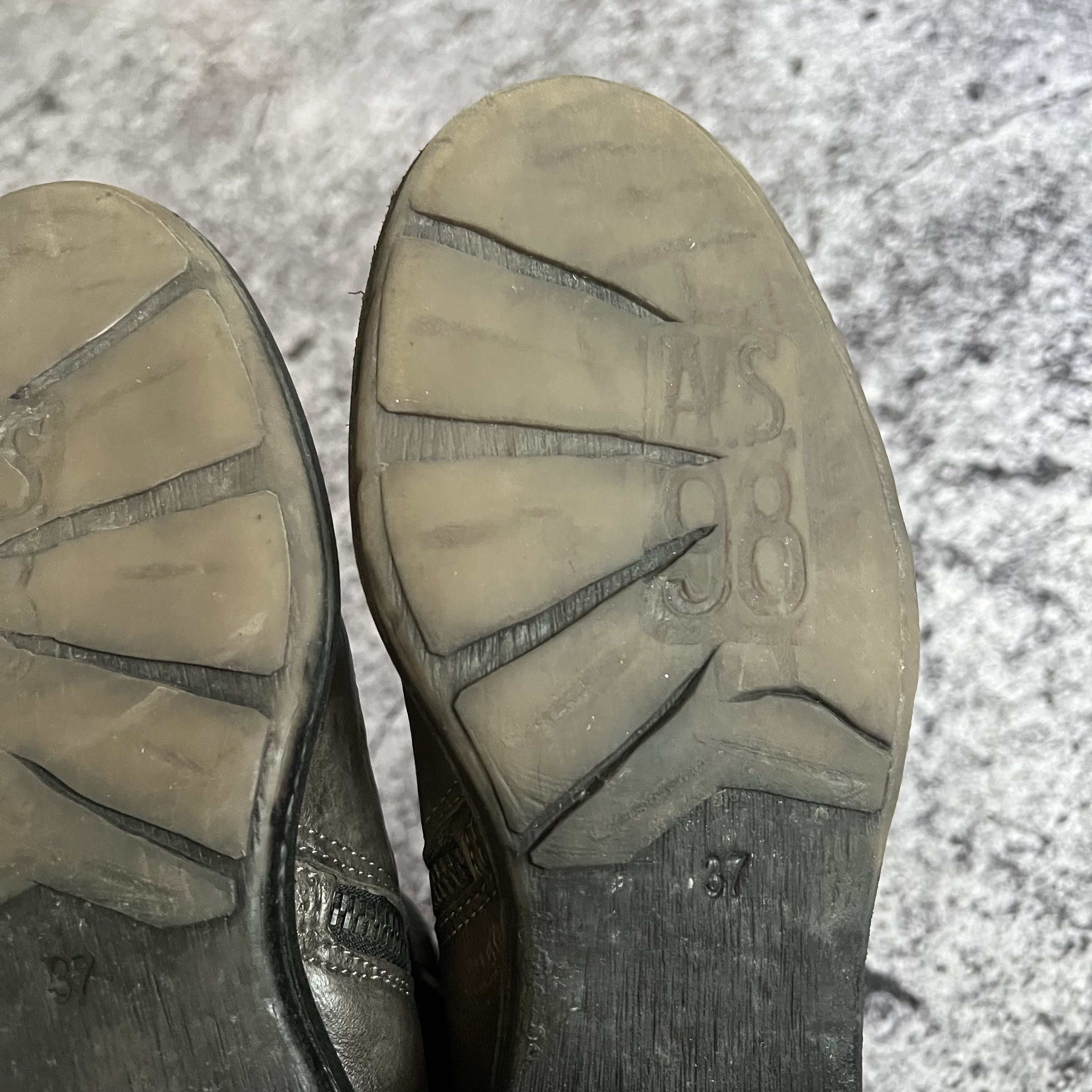 A.S.98 A.S. 98 Boots Shoes Leather Size 37 Size US 7 / IT 37 - 23 Thumbnail