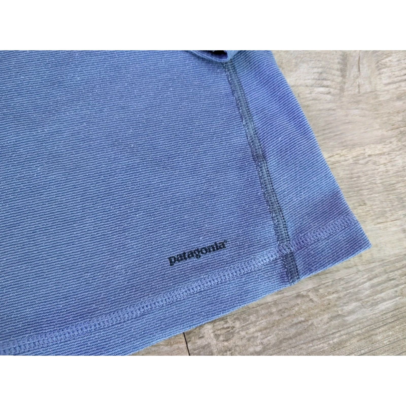 Patagonia Patagonia Capilene Baselayer Pullover L Blue Quarter Zip Women Size L / US 10 / IT 46 - 3 Thumbnail