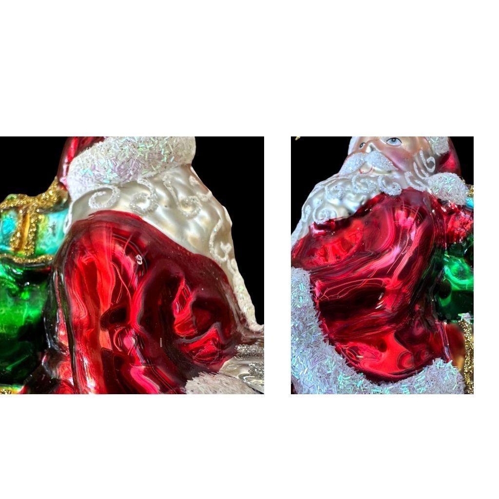 Other Santa Claus Motorcycle Christmas Ornament New Sleigh Toys No Size ONE SIZE - 12 Thumbnail