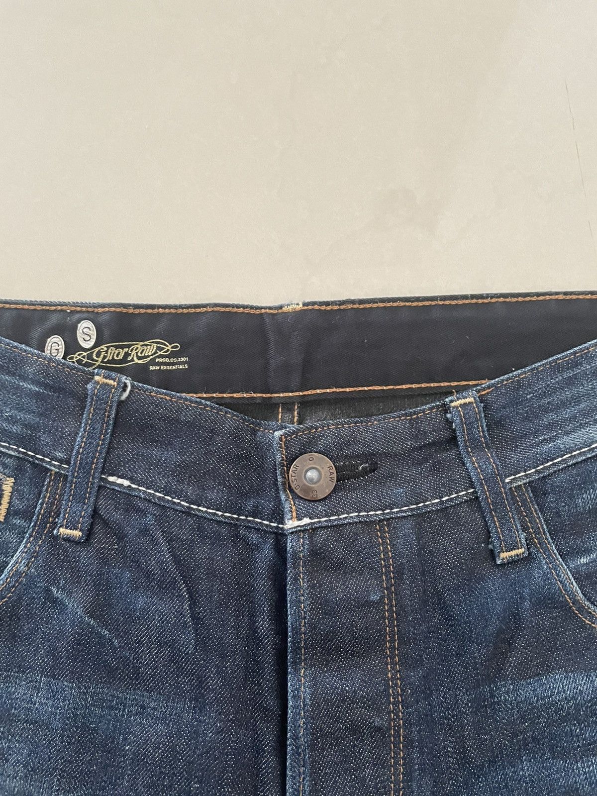 G-Star Final Drop‼️ G-Star Raw Selvedge Essentials Denim (25-020) Size US 32 / EU 48 - 4 Thumbnail