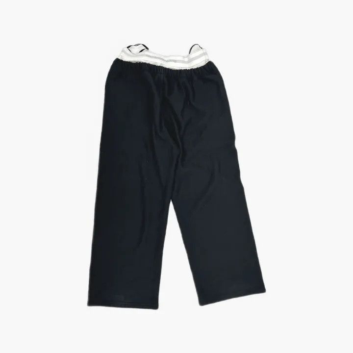 Alexander Wang Alexander Wang Black Wide Leg Sweatpants with Logo - Size 30" / US 8 / IT 44 - 1 Thumbnail