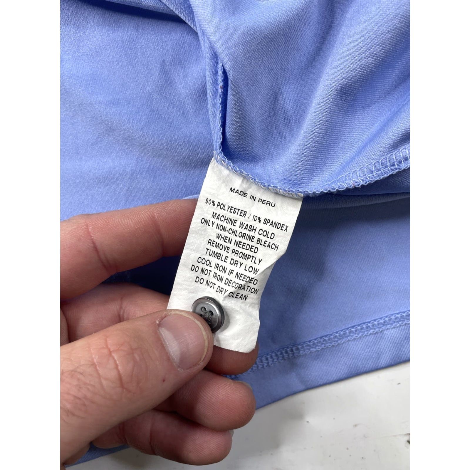 Vintage Greyson Polo Shirt Mens XL Winged Foot Golf Club Performance Blue Size US XL / EU 56 / 4 - 7 Thumbnail