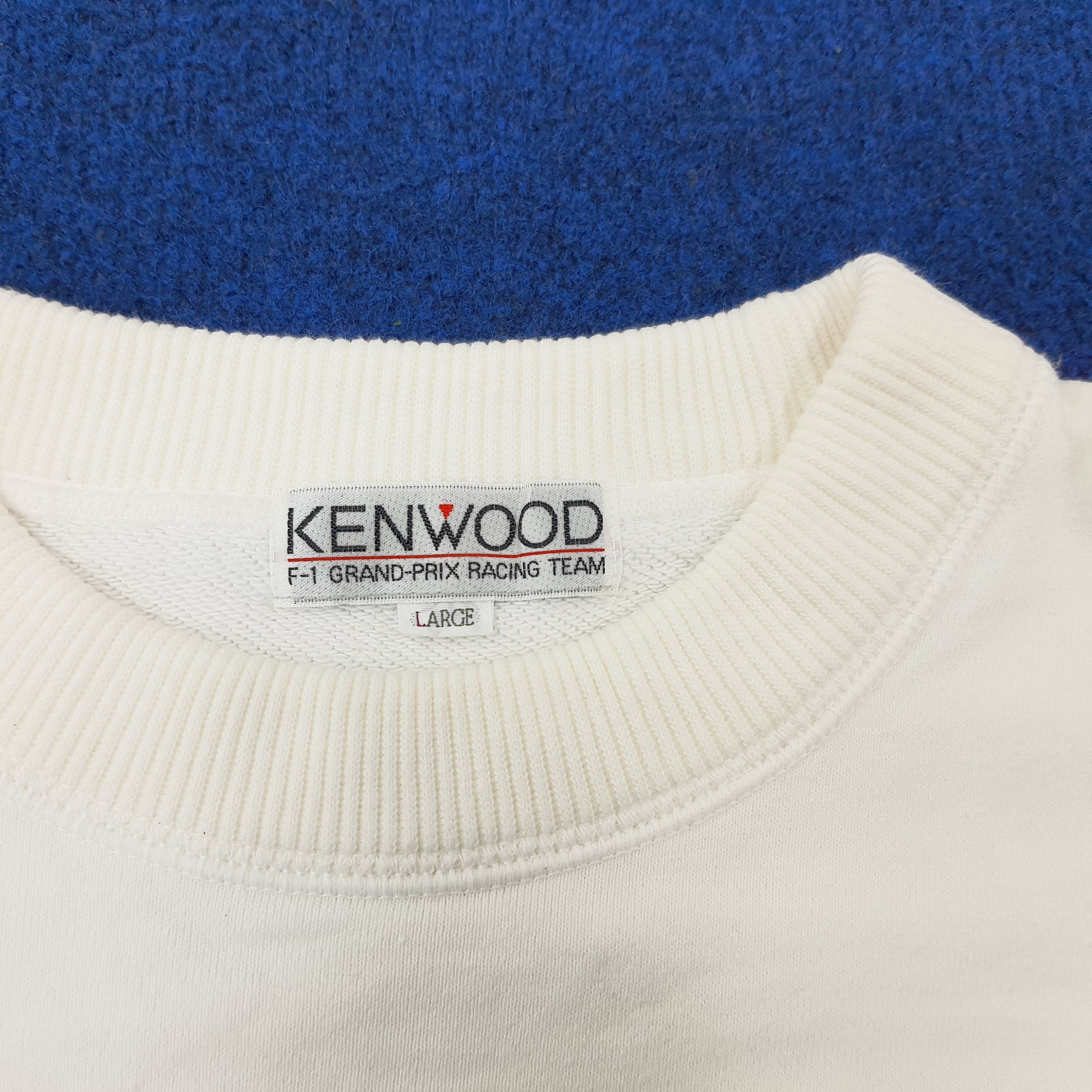 Sports Specialties Vintage Kenwood F1 Grand Prix Racing Team Sweatshirt C243N23 Size US M / EU 48-50 / 2 - 4 Thumbnail