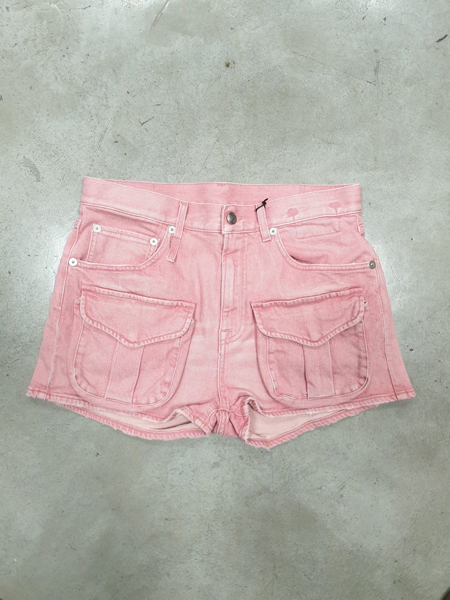 R13 R13 MULTI POCKET SHORTS CORAL STRETCH R13WD150-D308B Size 26" / US 2 / IT 38 - 4 Thumbnail