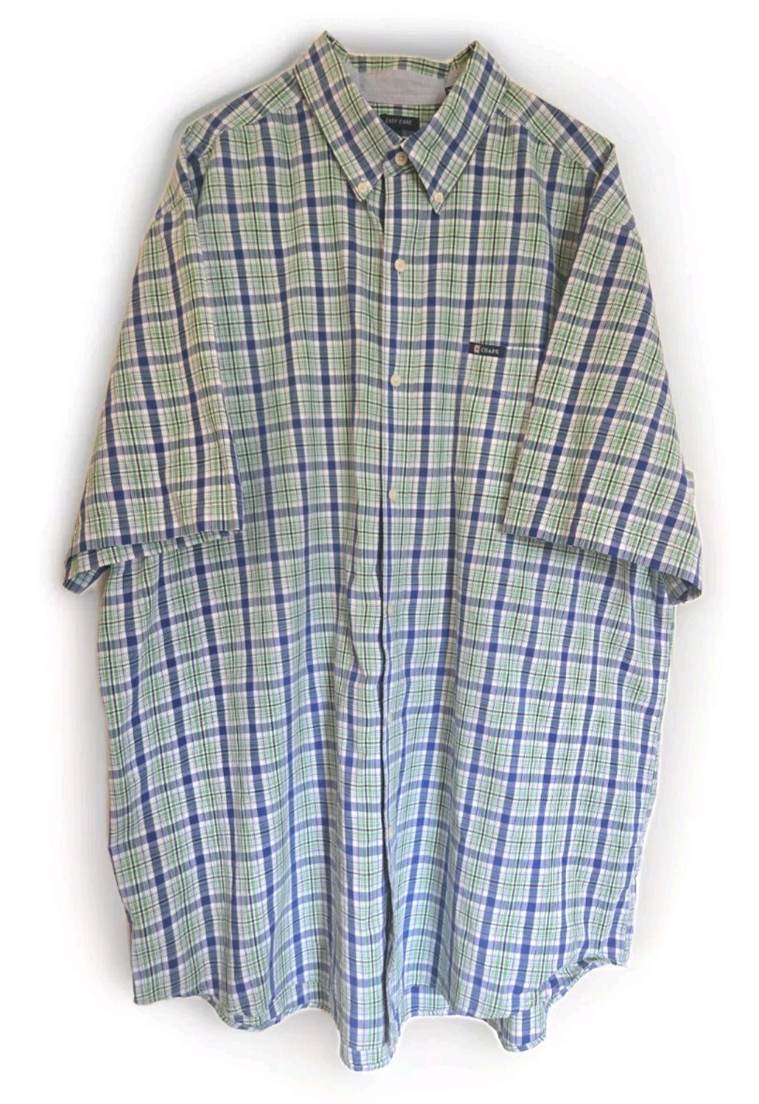 Chaps Dress Shirt Chaps 2XT 2X Button Down Light Green Spring Plai Size US XXL / EU 58 / 5 - 1 Thumbnail