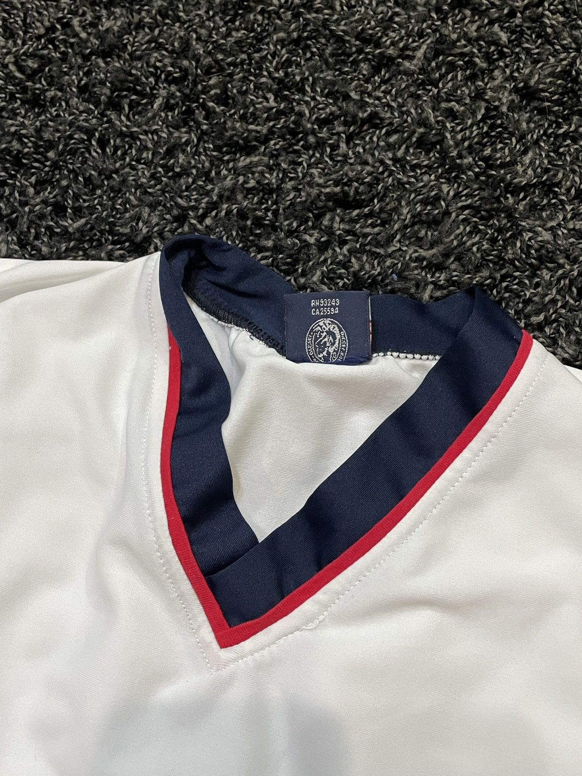 Diesel 🔥VINTAGE DIESEL DENIM BIG LOGO RAP TEE SHIRT JERSEY Y2K🔥 Size US L / EU 52-54 / 3 - 3 Thumbnail
