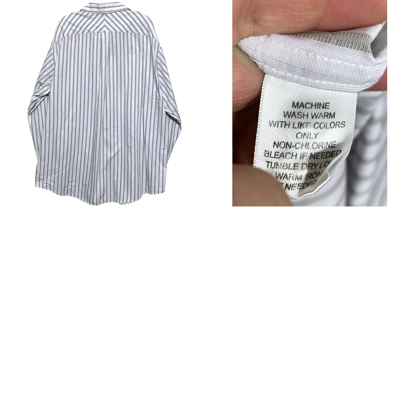 Roundtree & Yorke Roundtree & Yorke Shirt Men 2XT Striped Button Classic Preppy Office Career Work Size US XXL / EU 58 / 5 - 8 Thumbnail