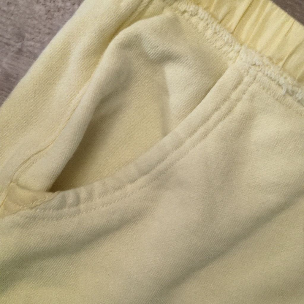 Free People Free people starfruit yellow terry cloth shorts size medium Size 28" / US 6 / IT 42 - 3 Thumbnail