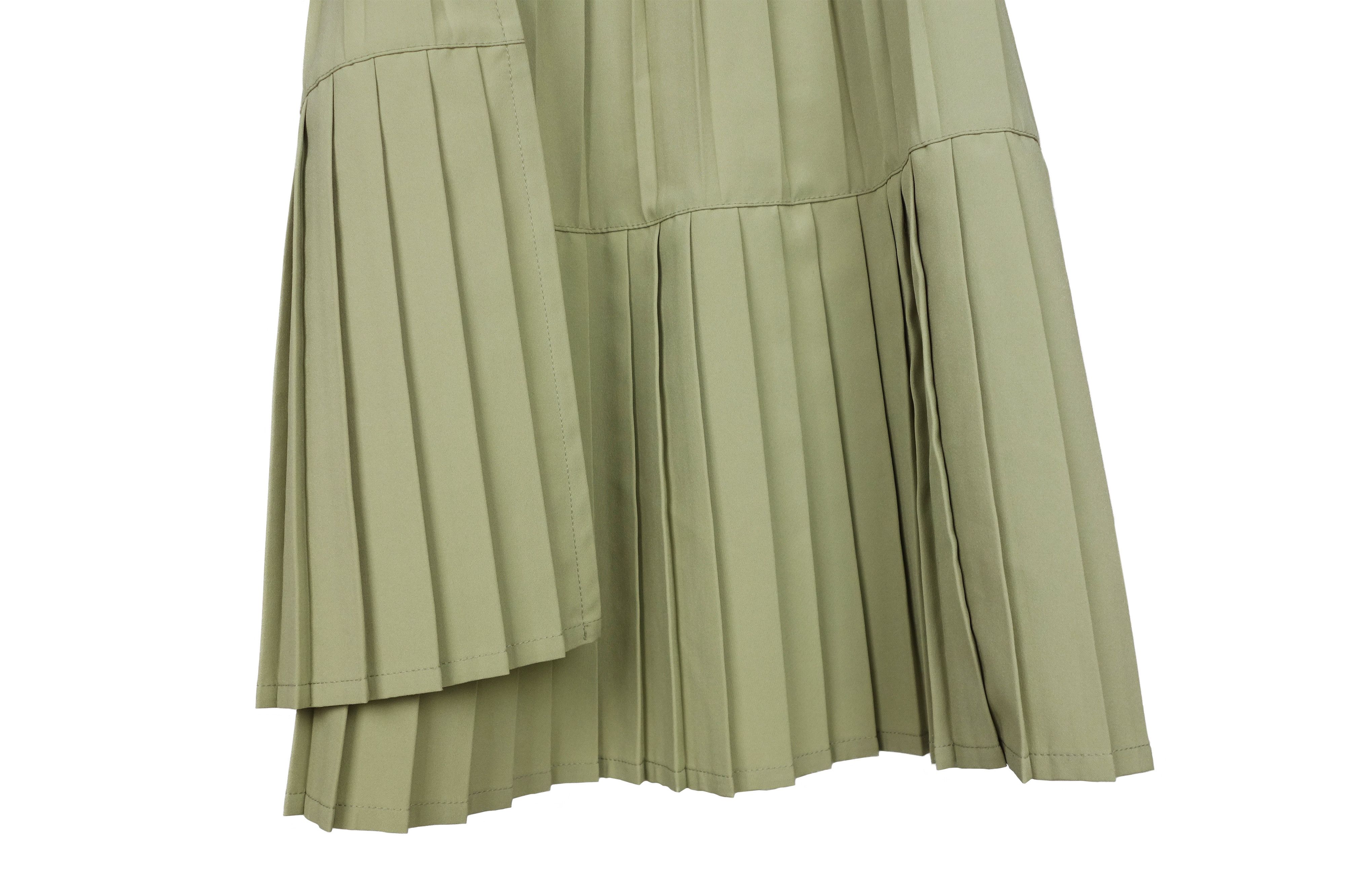 Cop Copine Cop Copine Wrap Maxi Pleated Skirt Long Cargo S M L Vintage Size 28" / US 6 / IT 42 - 6 Thumbnail