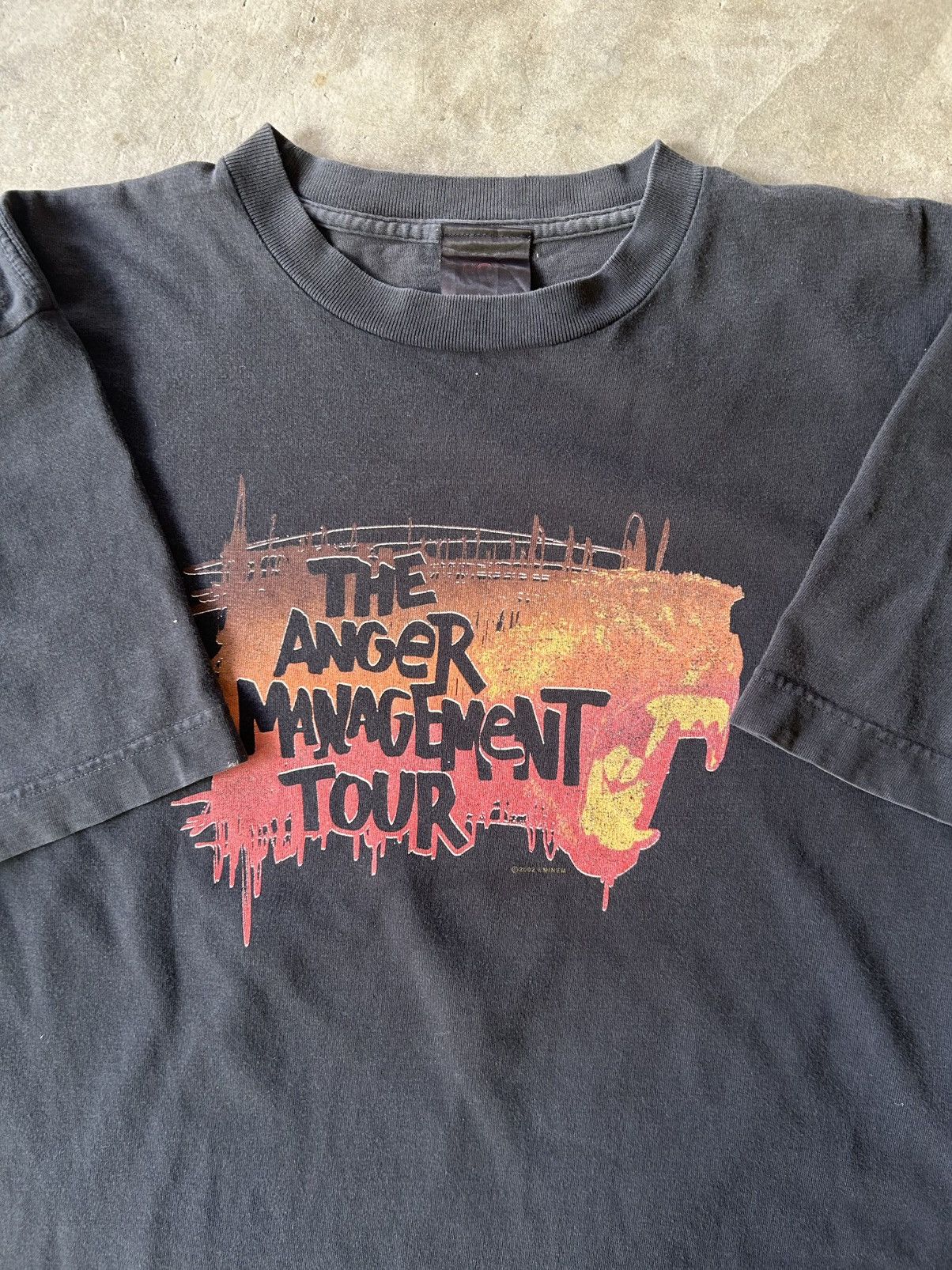 Eminem × Rap Tees × Vintage Vintage Eminem Anger Management Tour 2002 Shirts Size US L / EU 52-54 / 3 - 3 Thumbnail