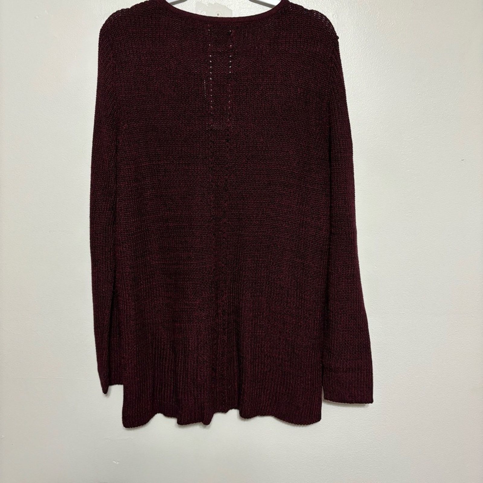 Other Dana Buchman Red and Black Loose Fit Sweater Size XL NWT Size XL / US 12-14 / IT 48-50 - 12 Thumbnail