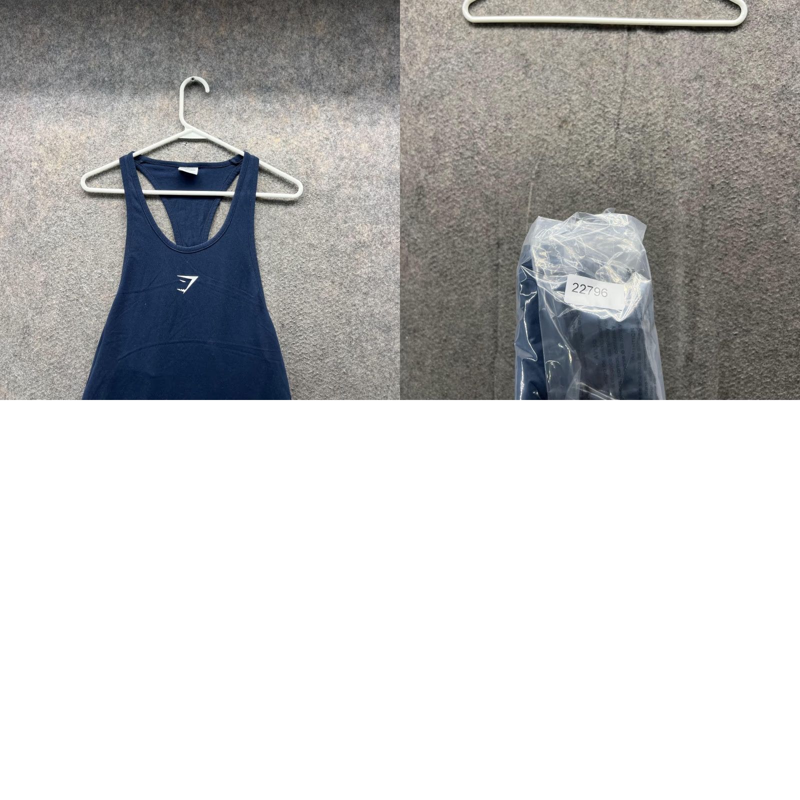Gymshark Gymshark Shirt Women Medium Tank Blue Navy Sleeveless Racerback Cotton Knit Tank Top Ballpark Basic All Seasons Mens Womens Girls Boys? Size M / US 6-8 / IT 42-44 - 8 Thumbnail