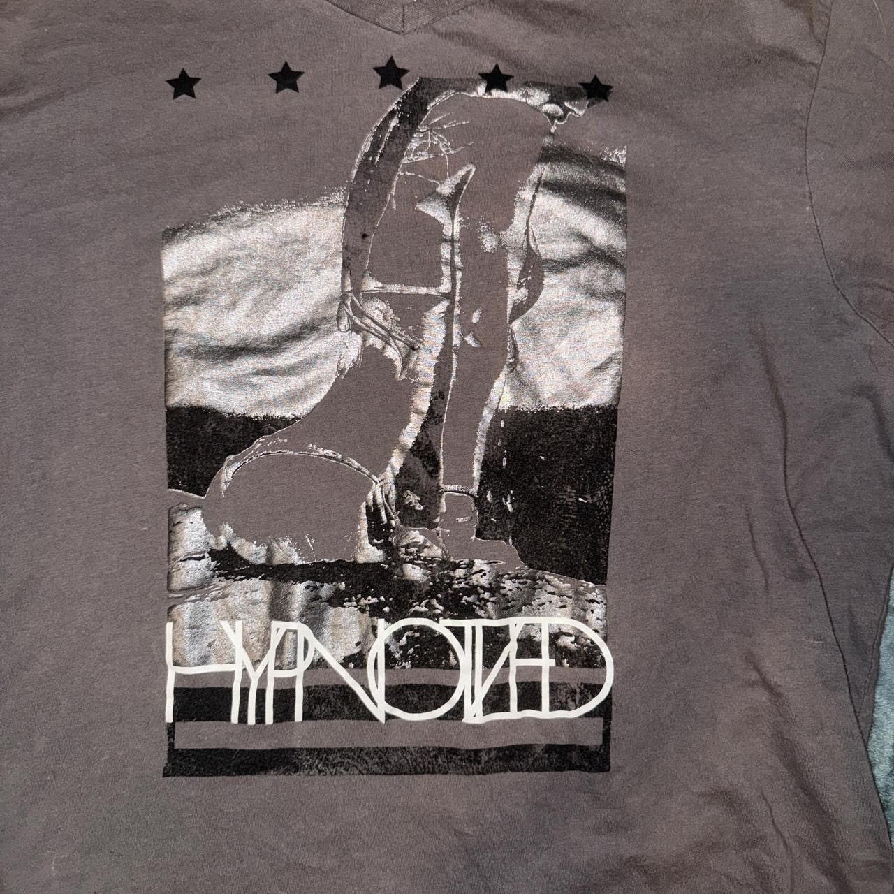 Sean John "Hypnotized" Reflective Graphic V-neck Tee Size US XL / EU 56 / 4 - 2 Thumbnail