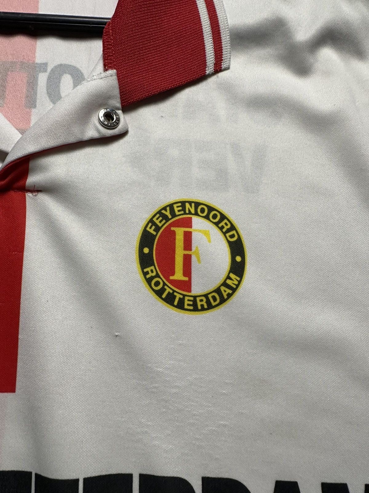 Vintage Vintage Adidas Feyenoord Rotterdam soccer jersey rare M/L Size US L / EU 52-54 / 3 - 10 Thumbnail
