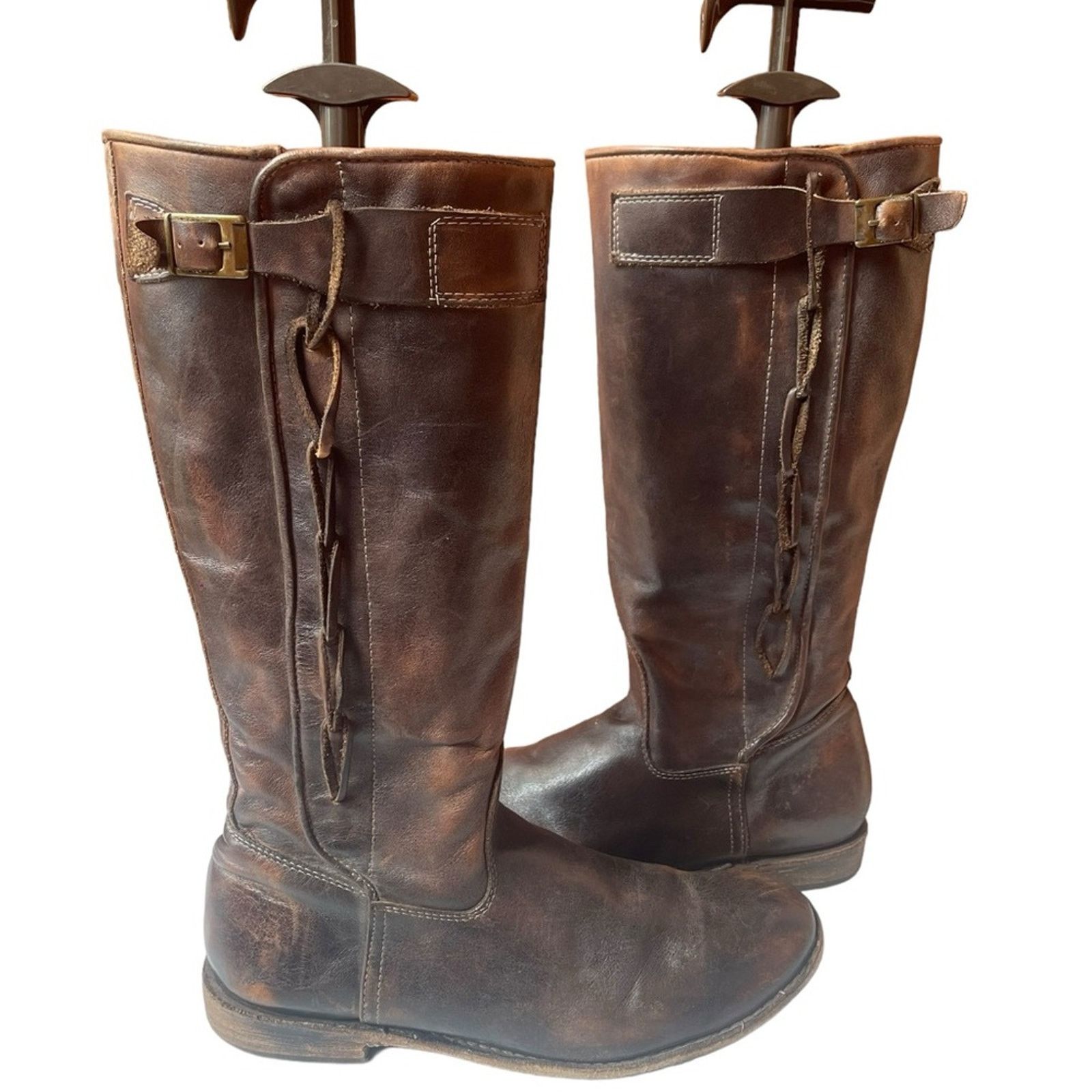 Bed Stu Bed Stu Cobbler Series Riding Boots Brown 11 Size US 11 / IT 41 - 7 Thumbnail