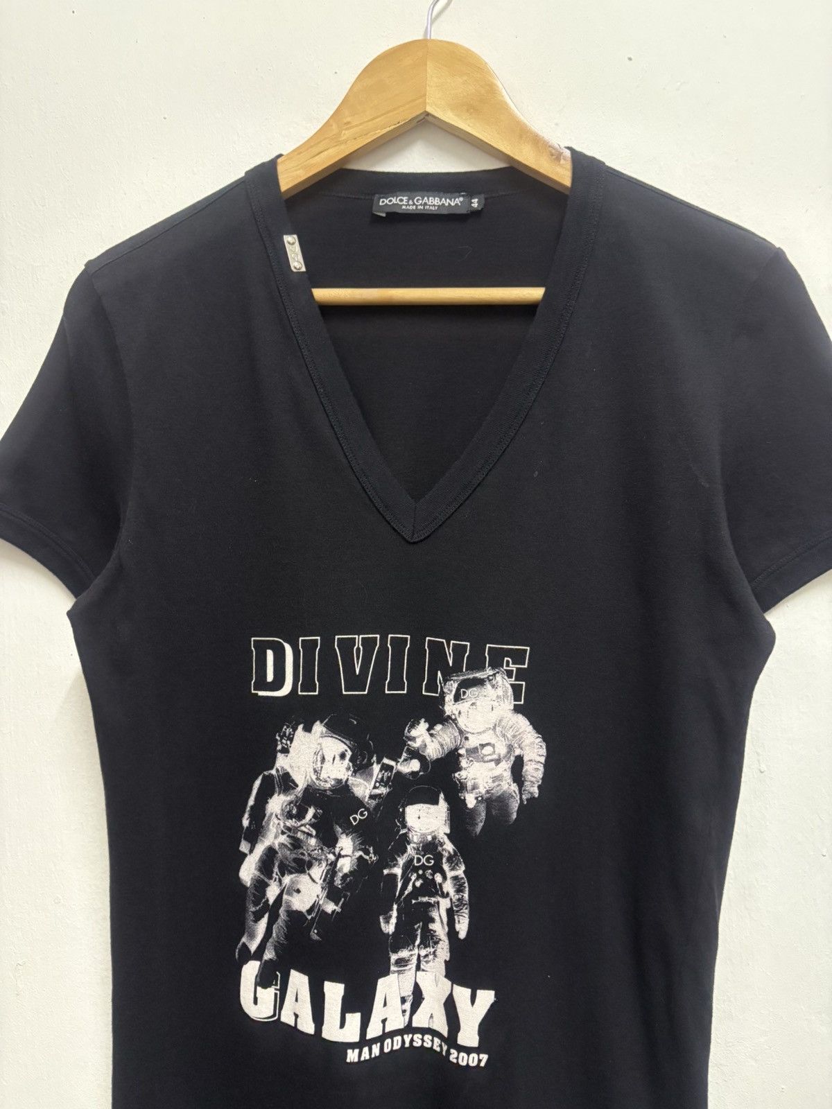 Designer × Dolce & Gabbana Dolce & Gabbana Divine Galaxy Man Odyssey 2007 T-Shirt Size M / US 6-8 / IT 42-44 - 3 Thumbnail
