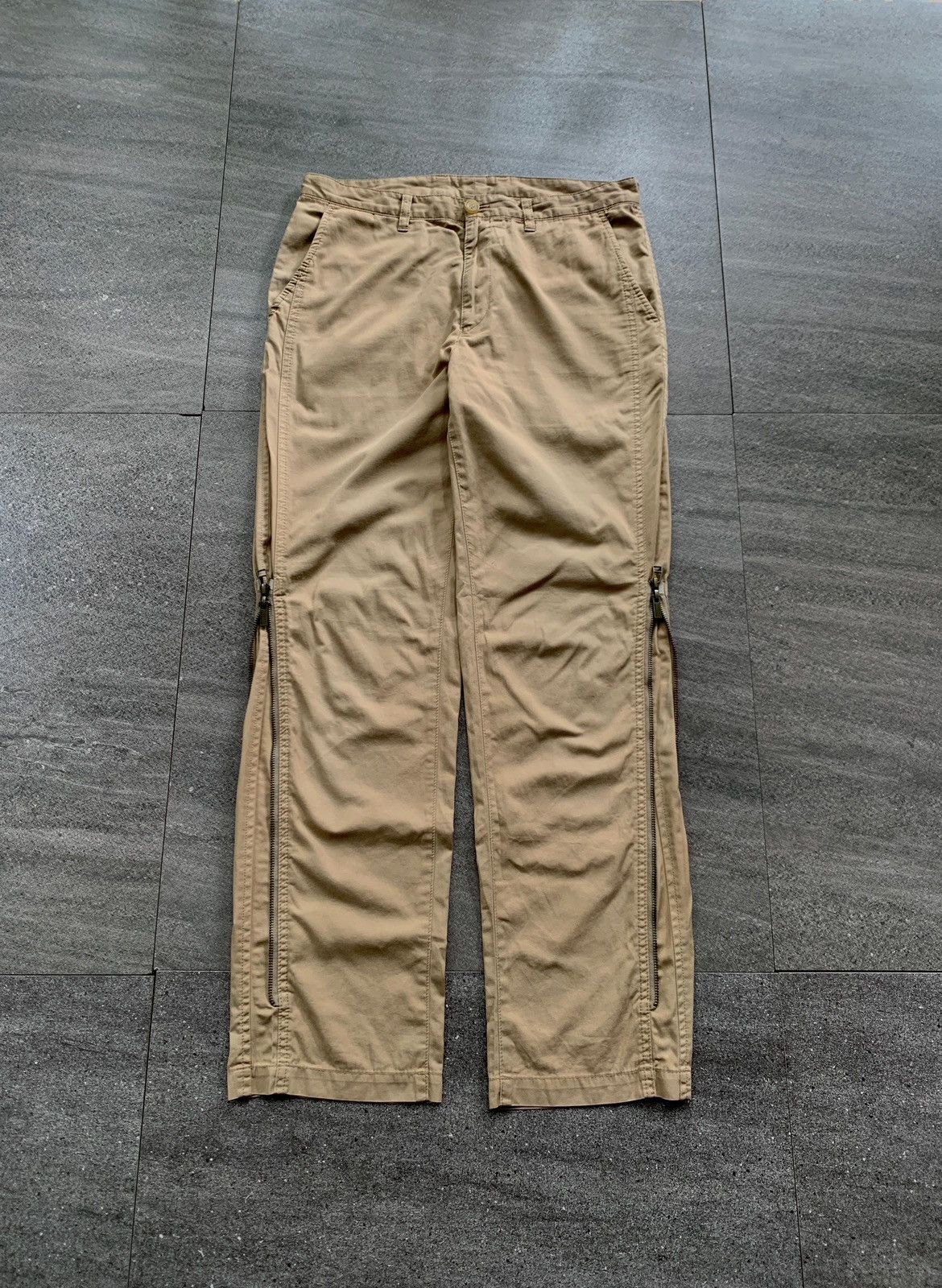 Issey Miyake FREE TAX! 2000s Side Zippered Pants Size US 31 - 2 Thumbnail
