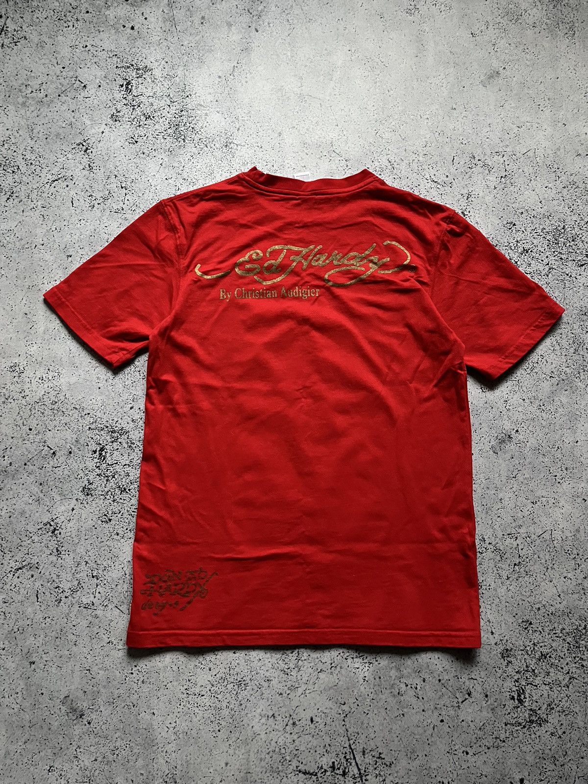 Ed Hardy Vintage Ed Hardy By Christian Audigier T-shirt Big Logo Tee Size US M / EU 48-50 / 2 - 8 Thumbnail