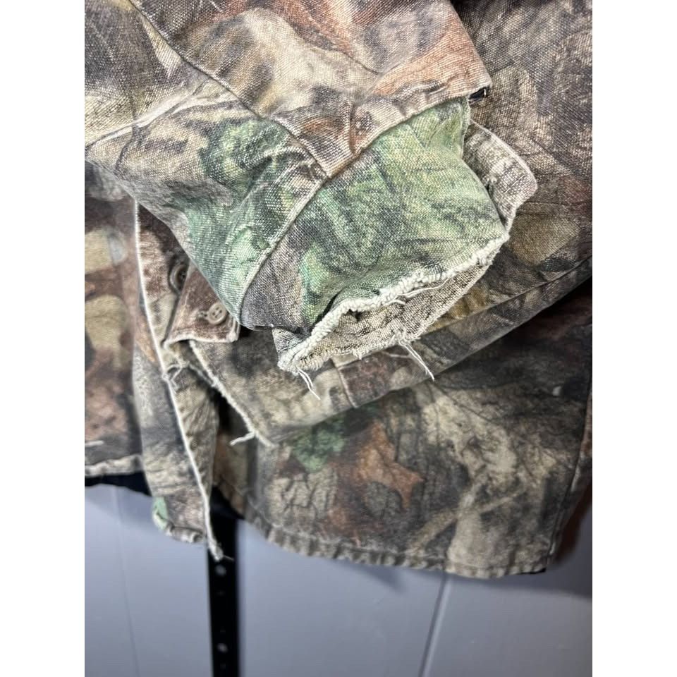 Other Vintage Codet Camo Realtree Quilted Flannel Button up Jacket Size US L / EU 52-54 / 3 - 6 Thumbnail