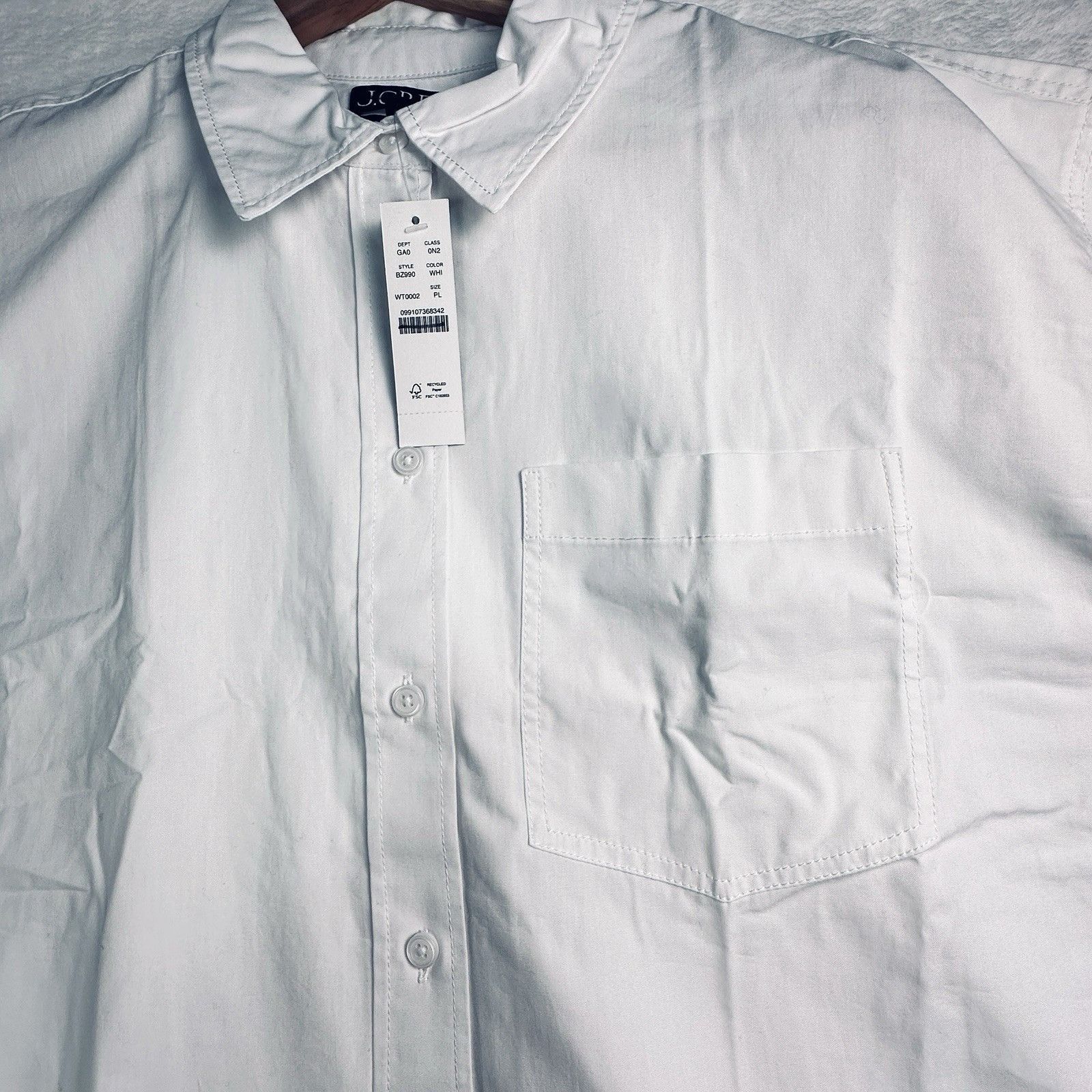 J.Crew J.Crew Petite Étienne oversized shirt L lightweight Oxford Size L / US 10 / IT 46 - 10 Thumbnail