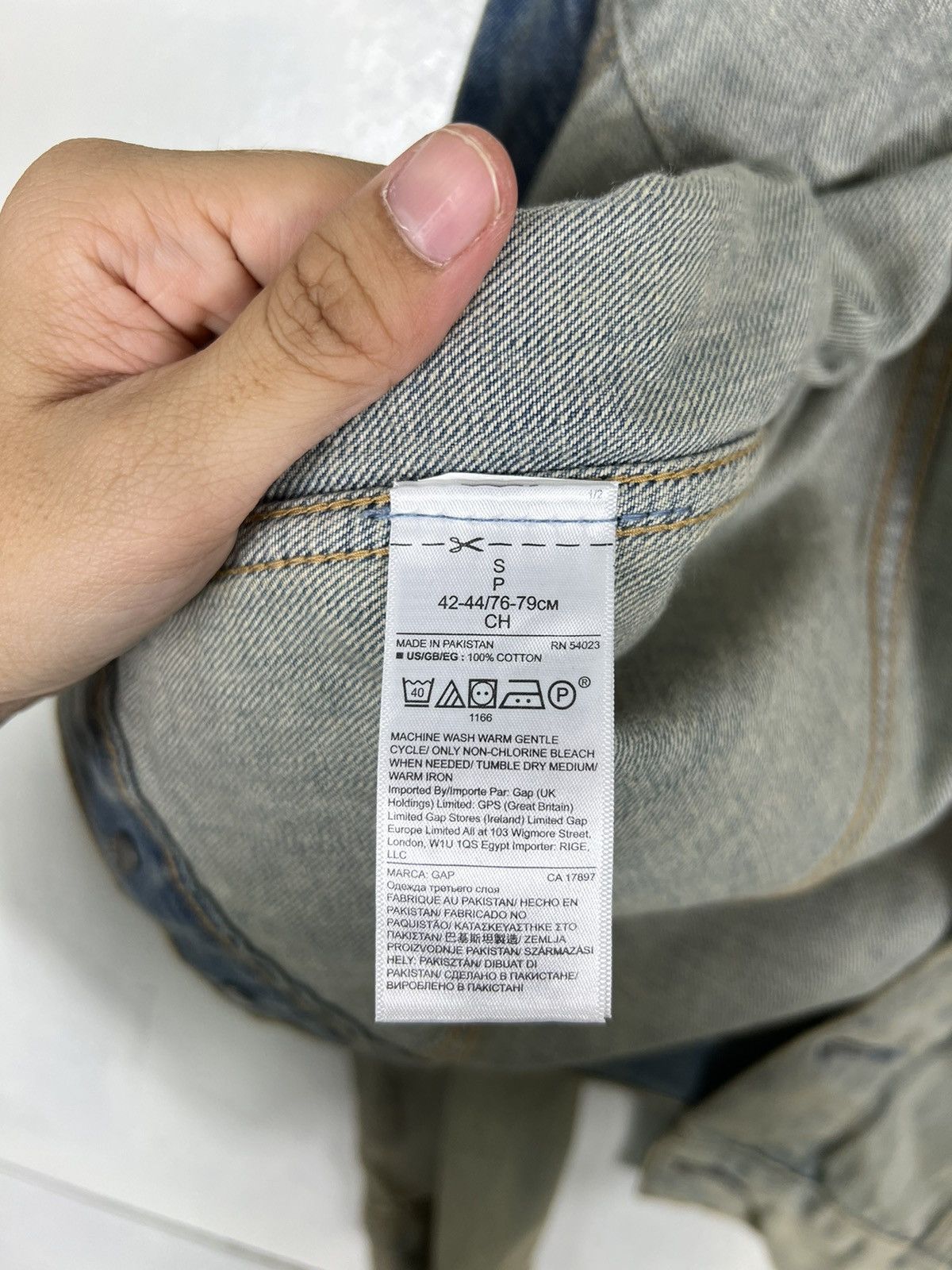 Gap × Vintage 🔥 VINTAGE GAP TRUCKER DENIM JACKET Size US S / EU 44-46 / 1 - 15 Thumbnail