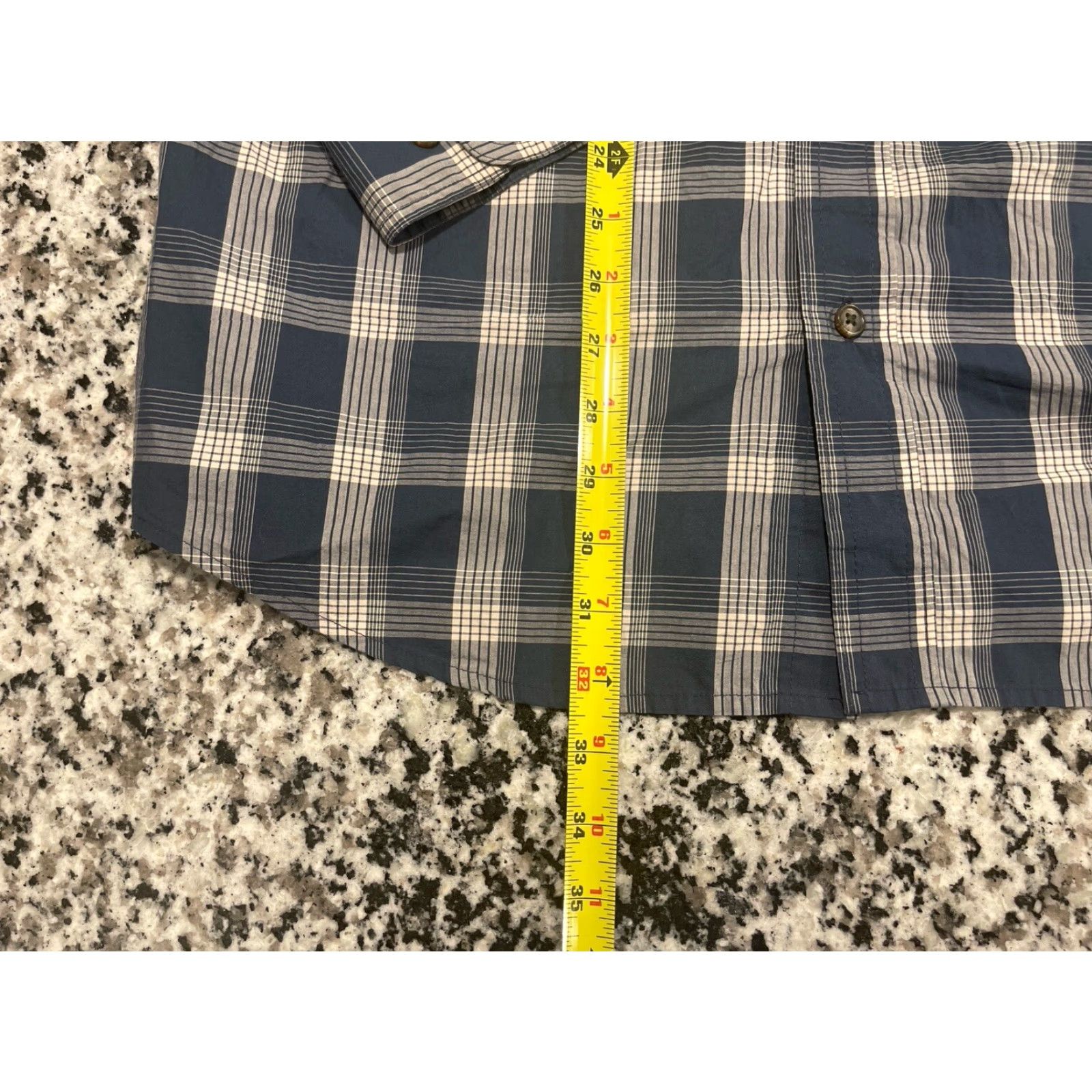 Filson Filson Shirt Plaid Long Sleeve Button-Up Large Blue Pocketed Outdoorsman Mens Size US L / EU 52-54 / 3 - 2 Thumbnail