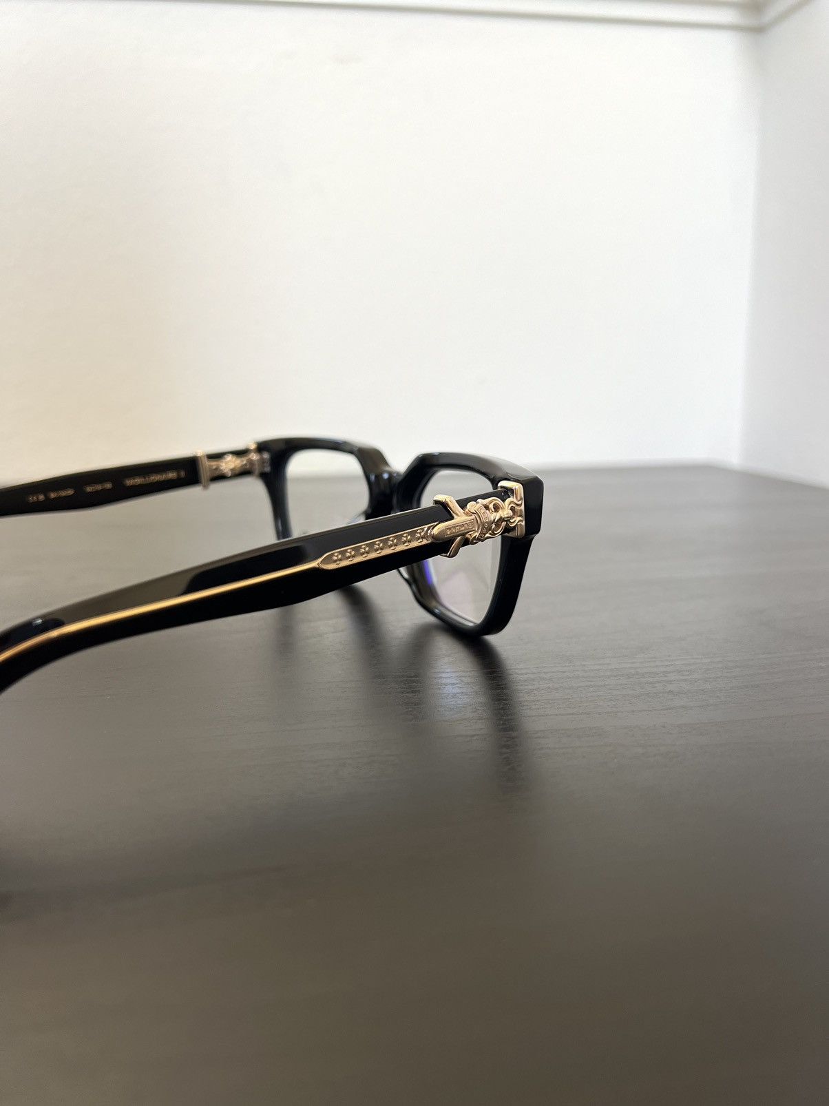Chrome Hearts Chrome Hearts Vagillionaire II Glasses Size ONE SIZE - 16 Thumbnail