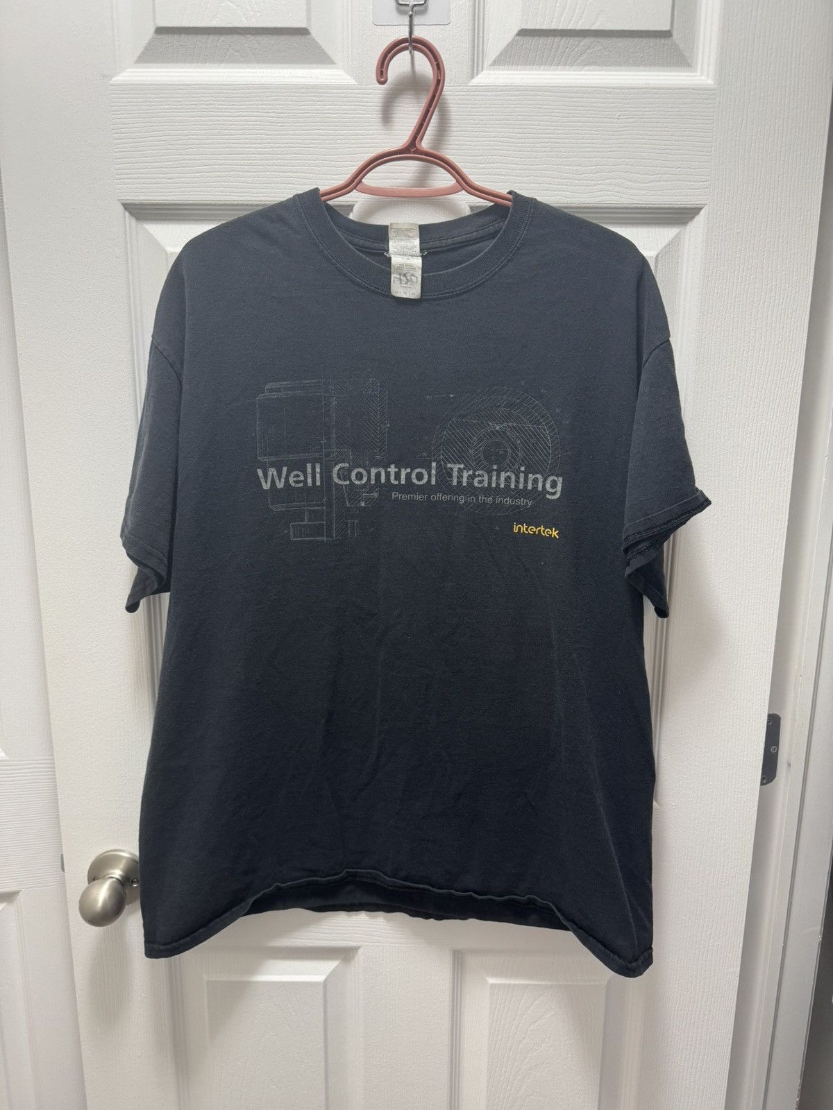 Gildan × NERDY × Vintage Gildan Intertek Well Control Training AutoCAD Nerd Graphic Size US XL / EU 56 / 4 - 1 Thumbnail